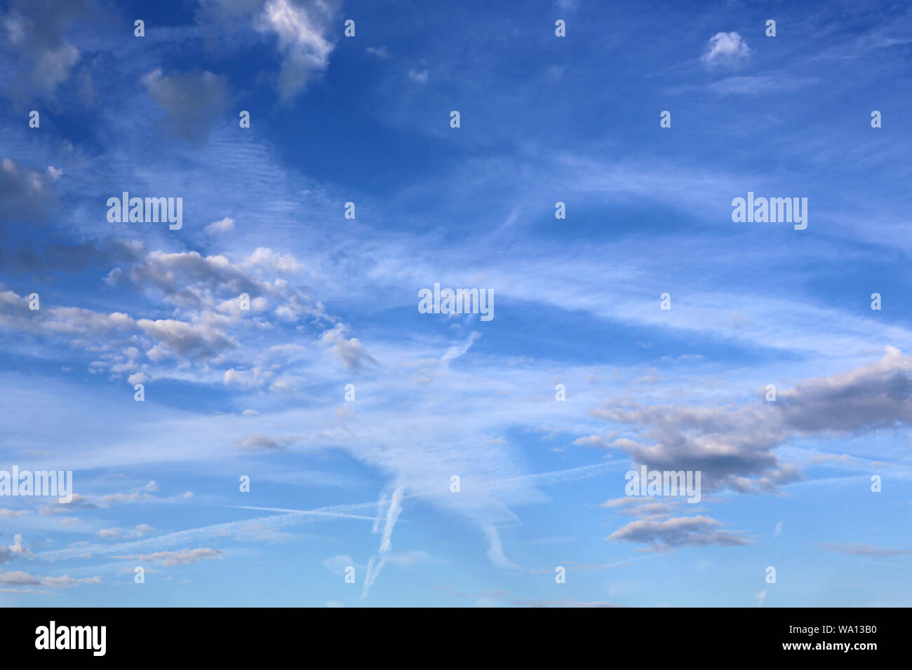 Ciel et nuages. Foto Stock