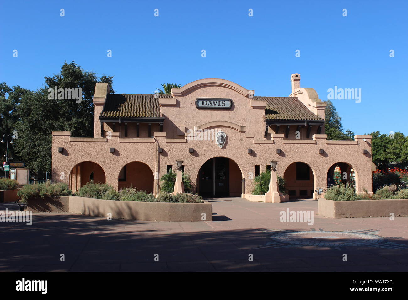 Oceano Pacifico meridionale Depot, Davis, California Foto Stock