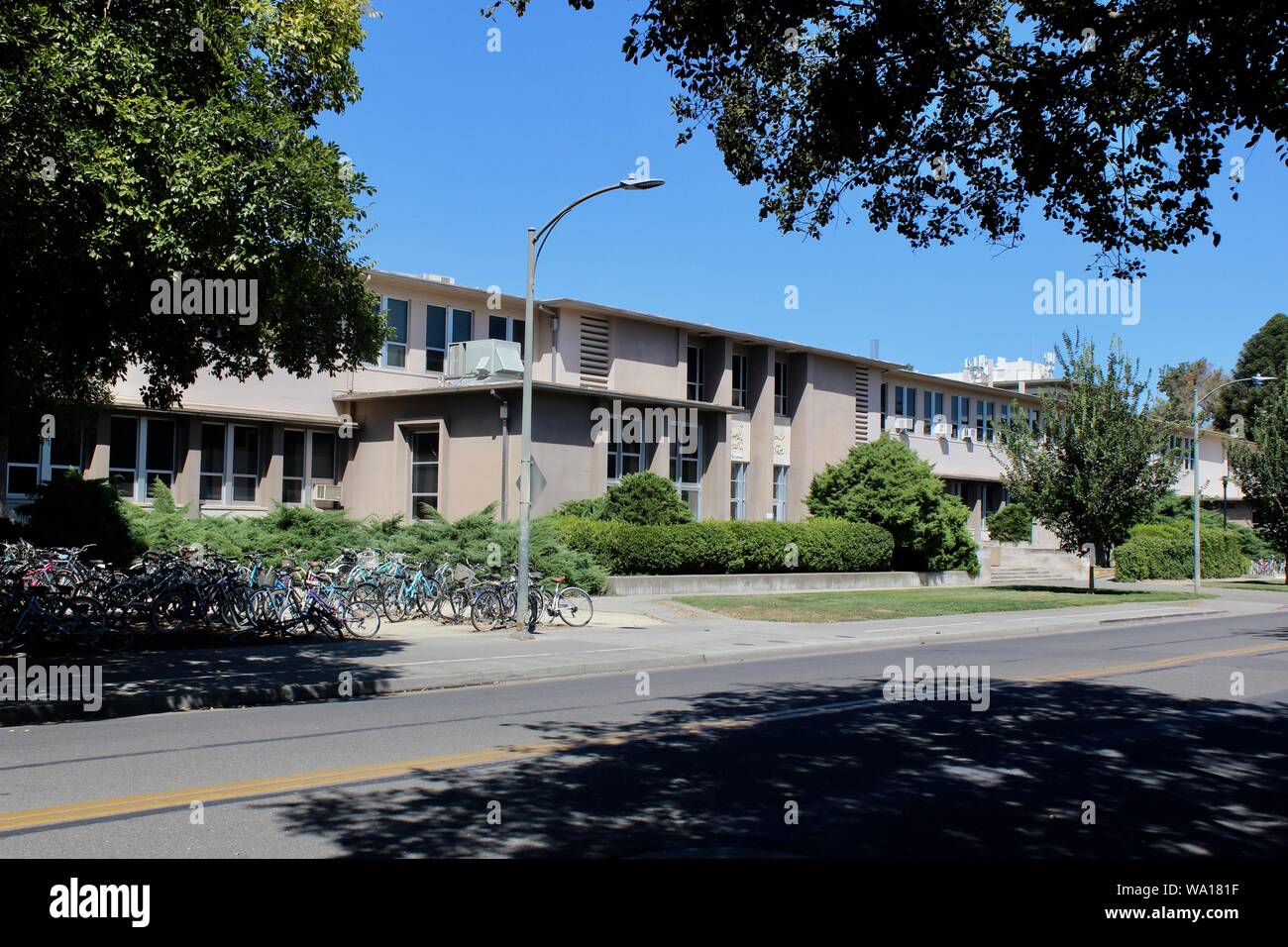Haring Hall, UC Davis, Davis, California Foto Stock