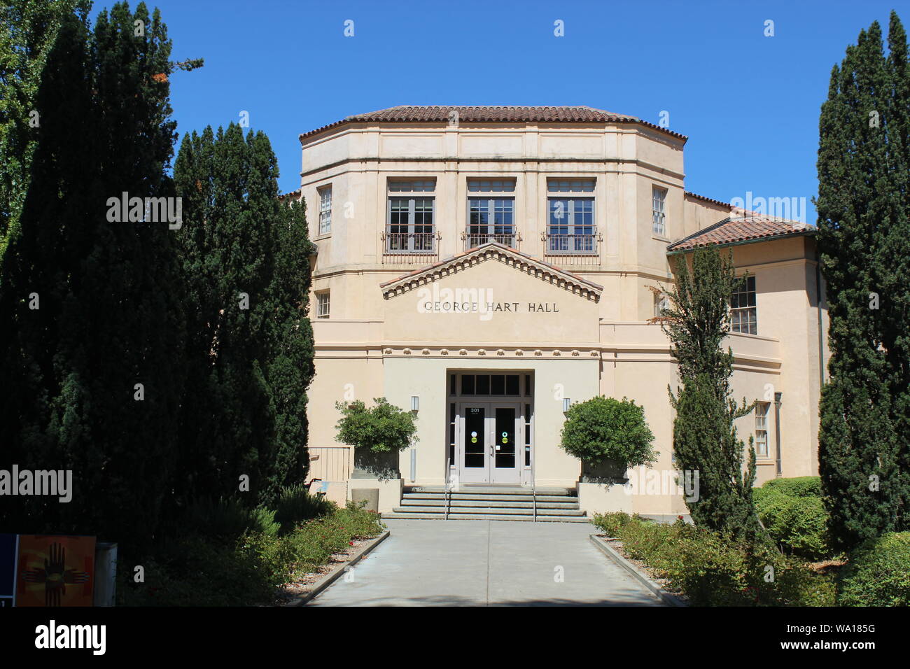 George Hart Hall, UC Davis, Davis, California Foto Stock