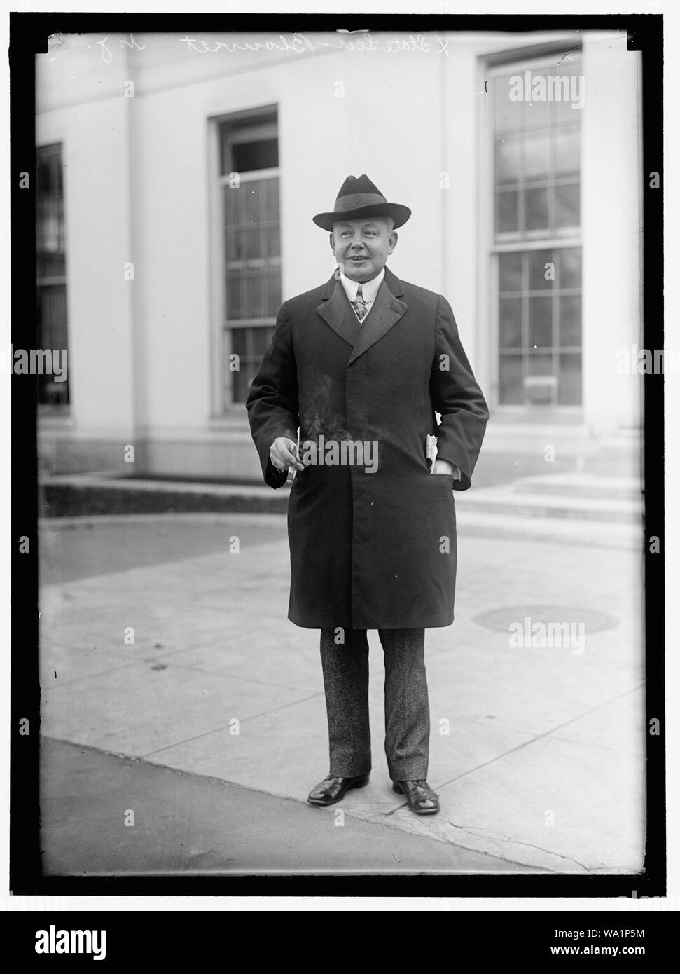 BLOUVELT. EX SENATORE DELLO STATO DEL NEW JERSEY Foto Stock