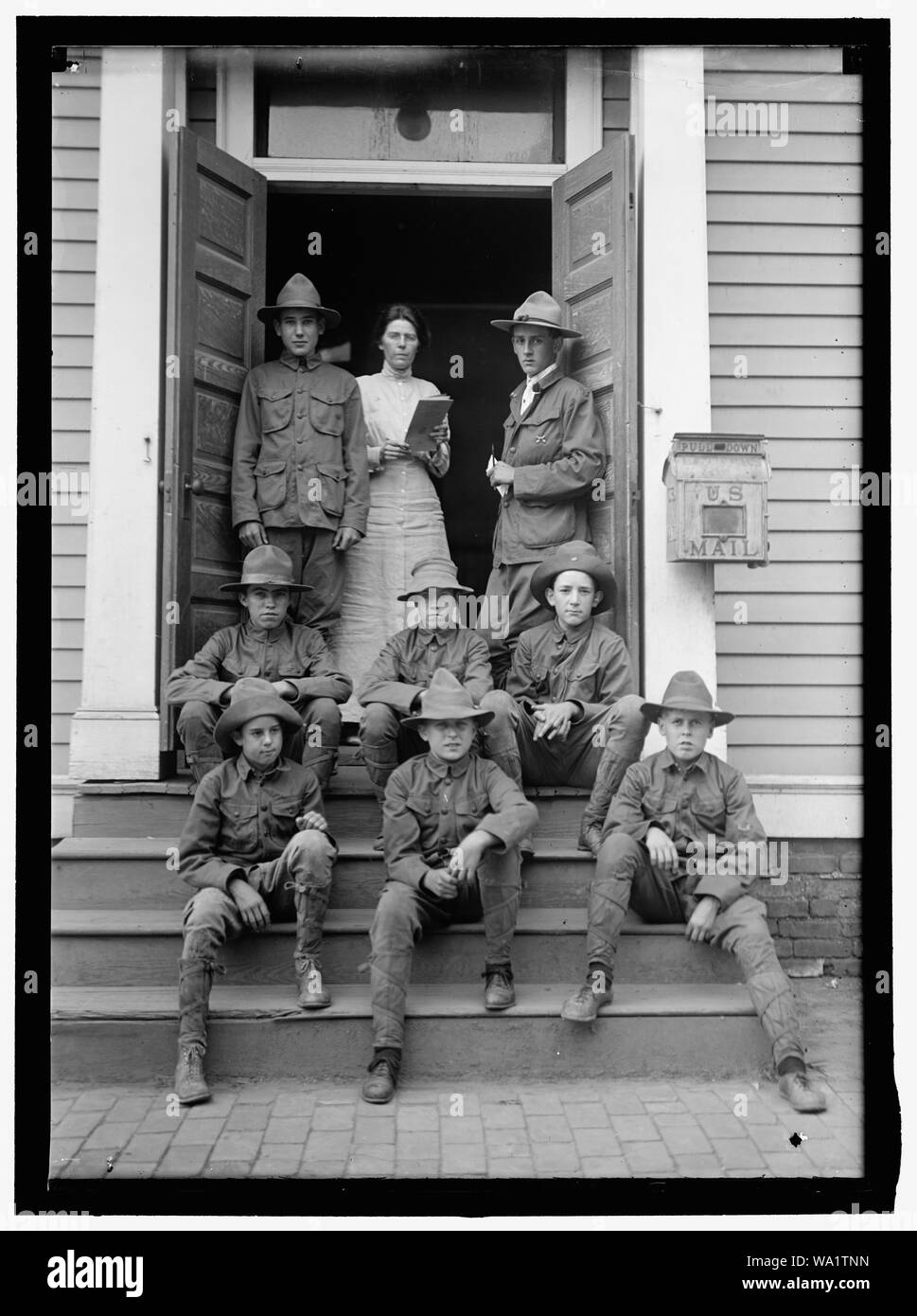 BOY SCOUT Foto Stock