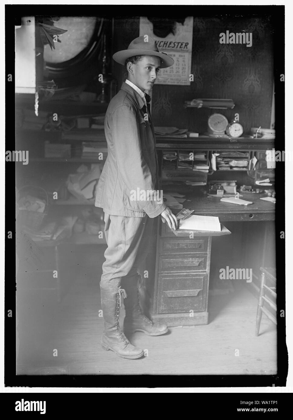 BOY SCOUT Foto Stock