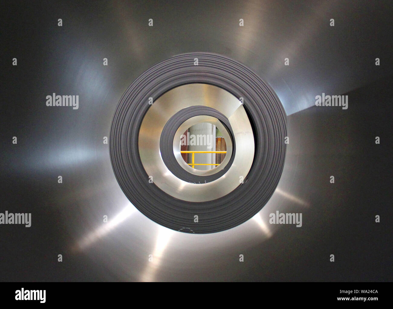 Laminati a Freddo a bobina Foto Stock