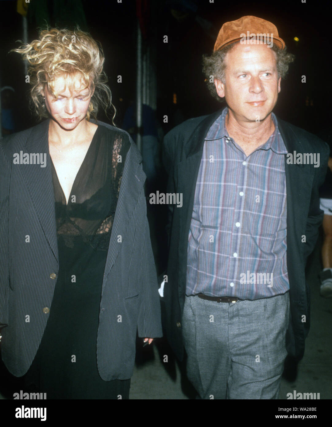 Art Garfunkel, moglie Kim,degli anni ottanta, foto di Michael Ferguson/il PHOTOlink Foto Stock