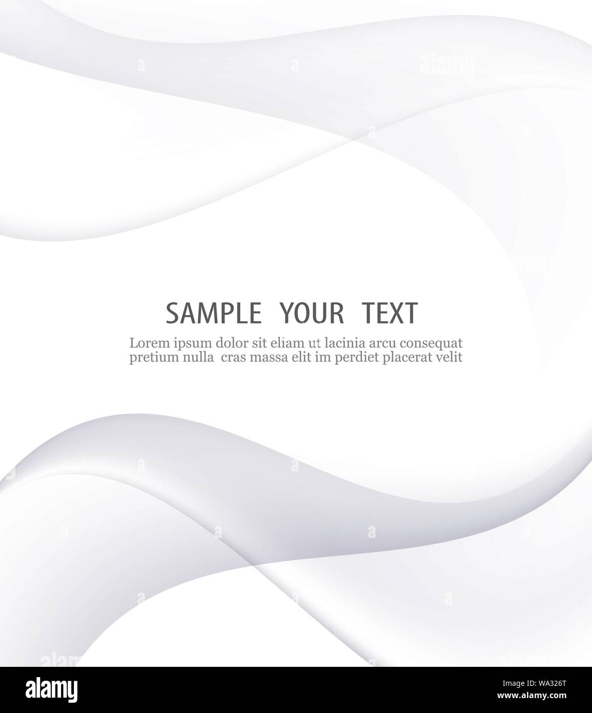 Sfondo blu onda ed elemento linea vettore Illustrazione Vettoriale