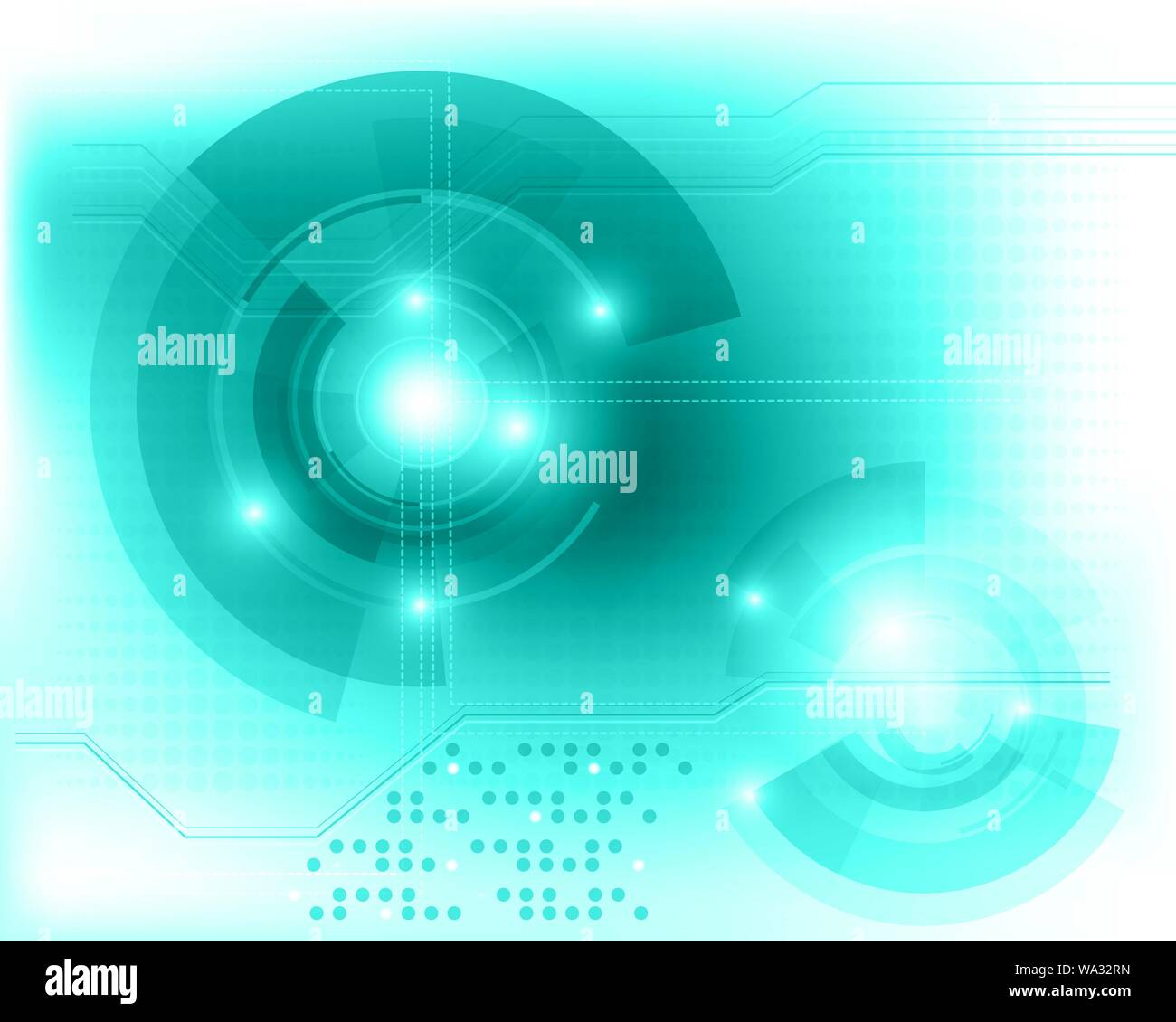 Tech vettore di fondo Illustrazione Vettoriale