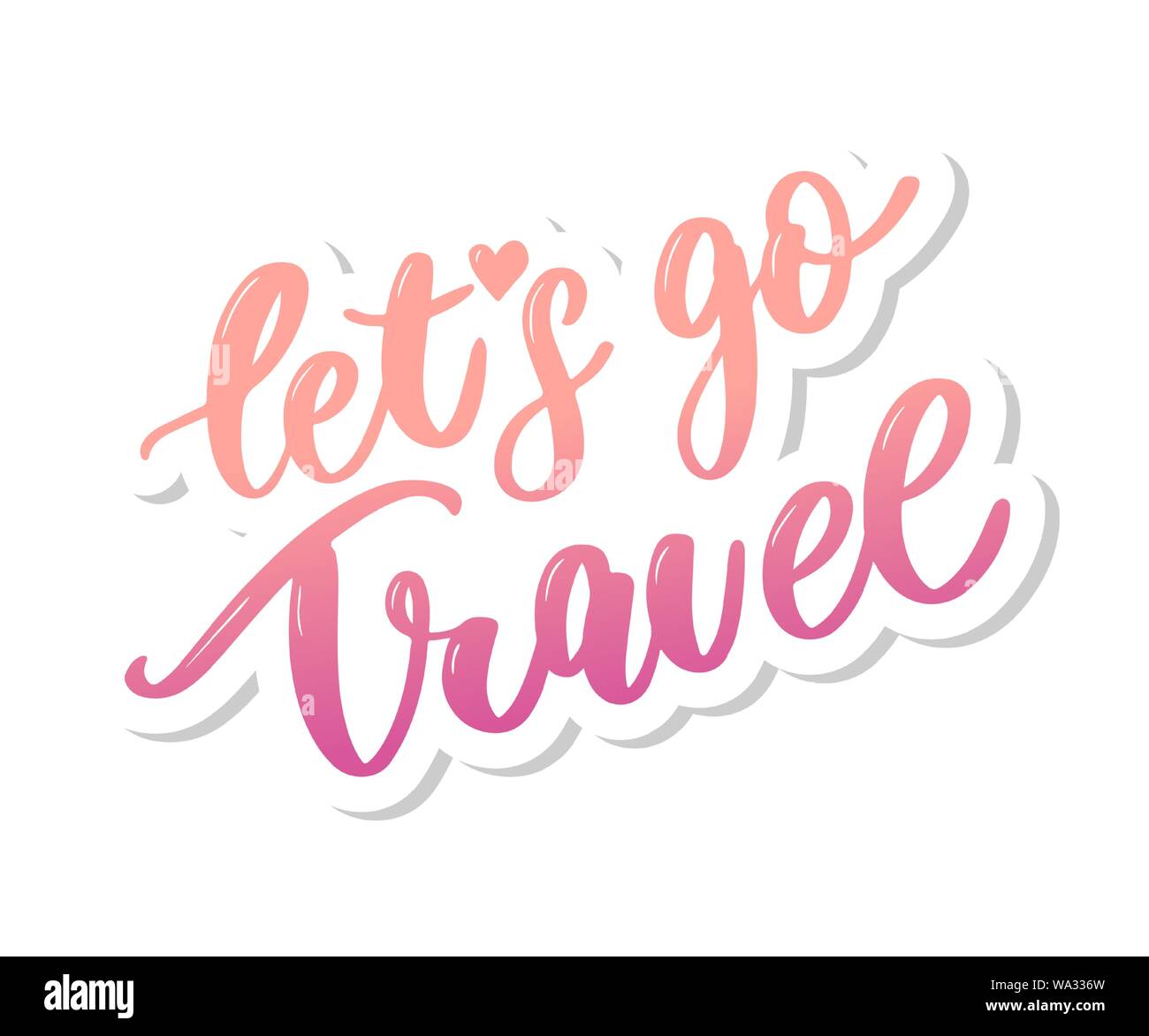 Set da viaggio icone. Caratteri scritti a mano. L'etichetta illustrazione vettoriale Illustrazione Vettoriale