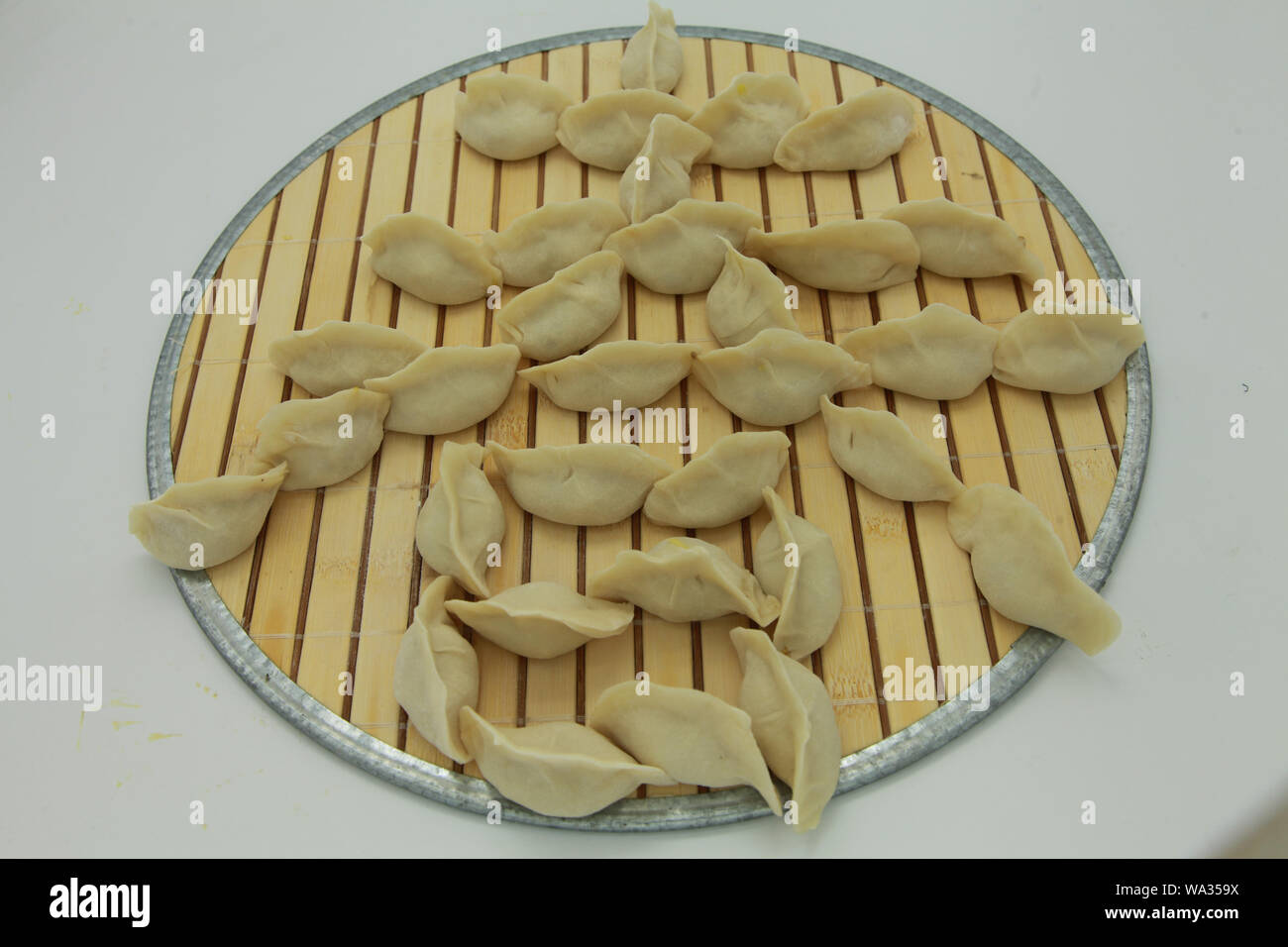 L'atmosfera del festival gnocchi Foto Stock