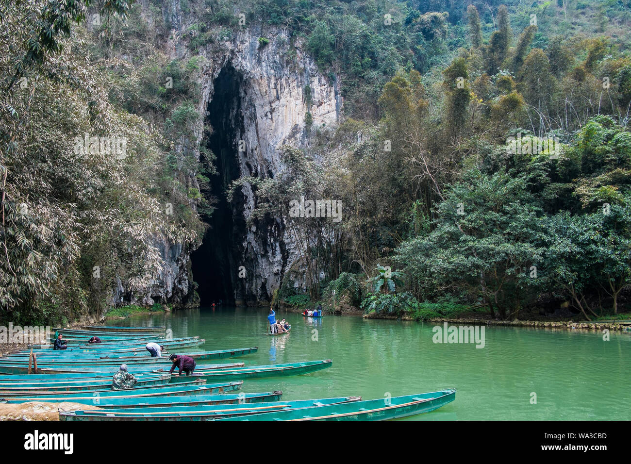 Bellezza Dam Foto Stock