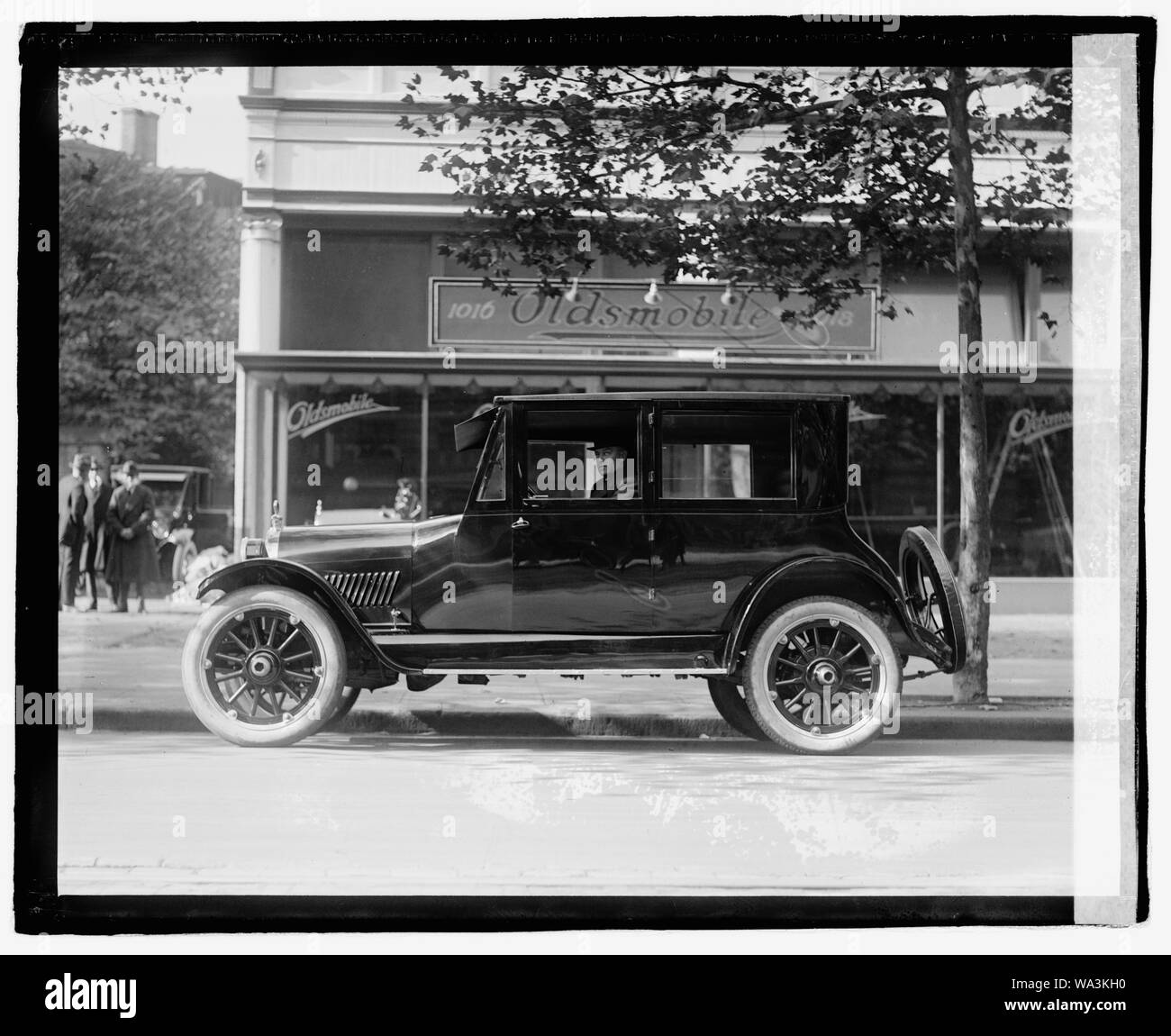 Nero in Oldsmobile Foto Stock