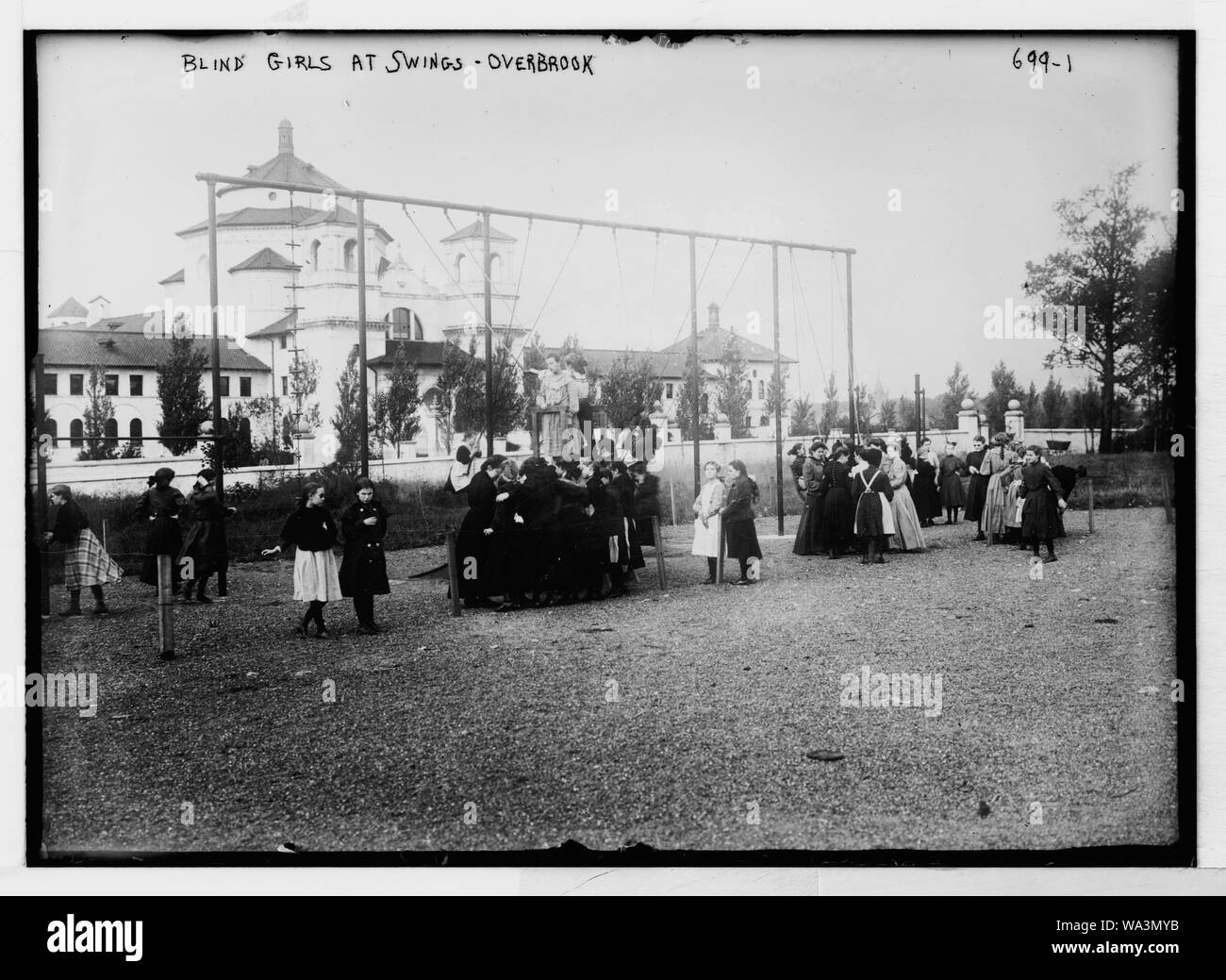 Le ragazze non vedenti di oscillazione, Overbrook Foto Stock