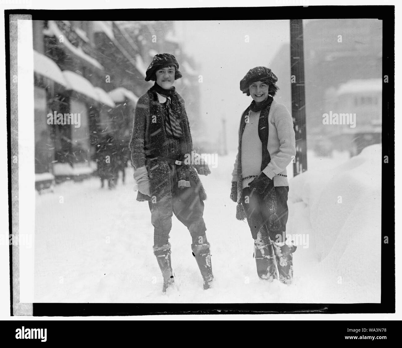 Blizzard, 1/28/22 Foto Stock