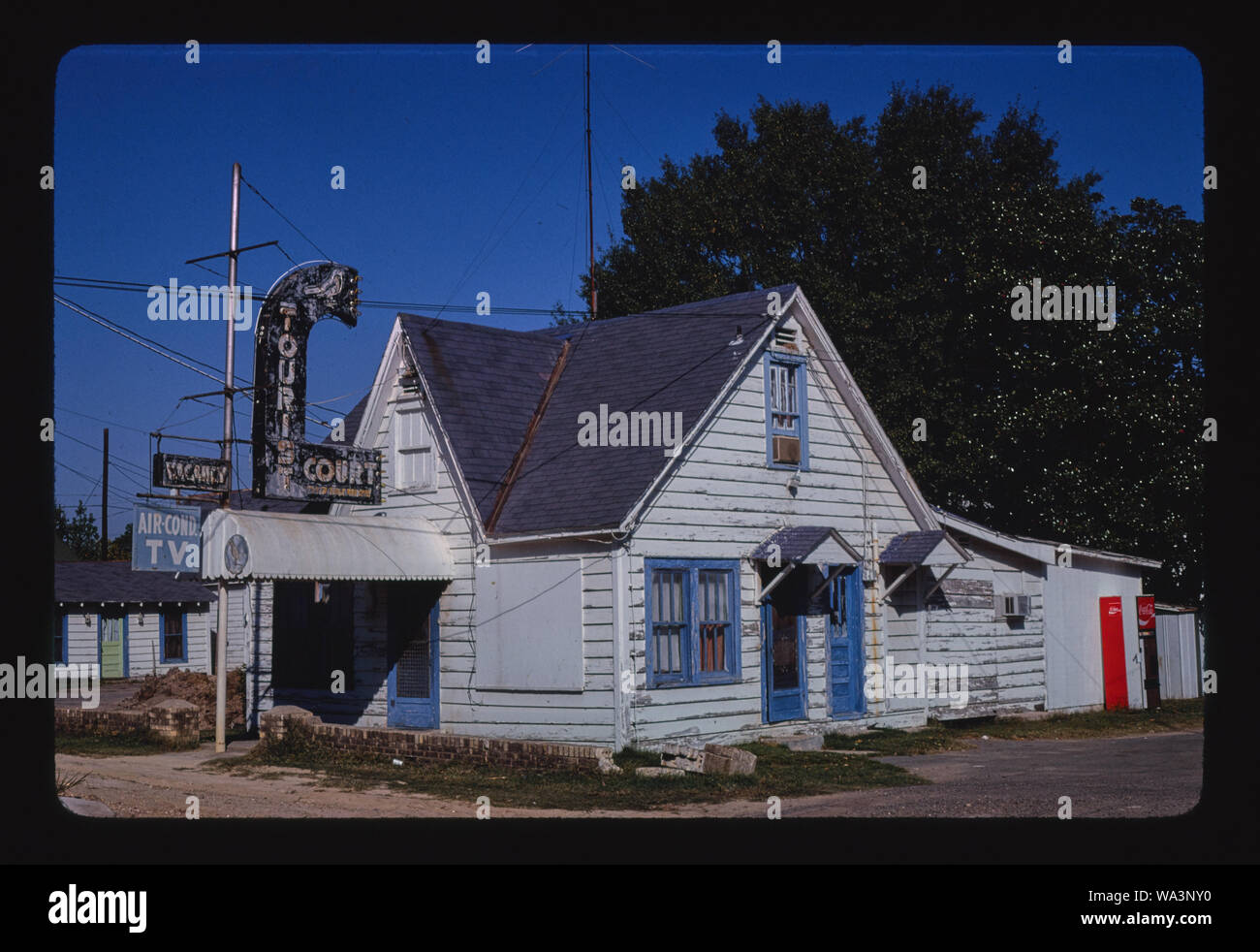 Blue Bird Corte turistica, Pine Bluff, Arkansas Foto Stock
