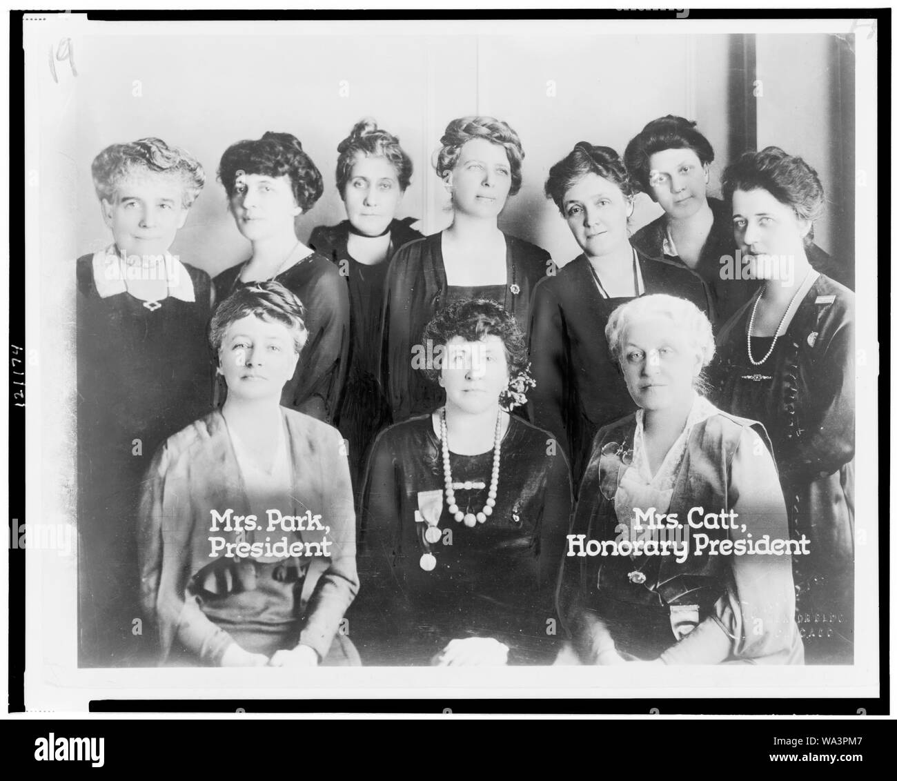Consiglio di Amministrazione della Lega nazionale di donne votanti--Convenzione di Chicago, Febbraio 1920 Foto Stock
