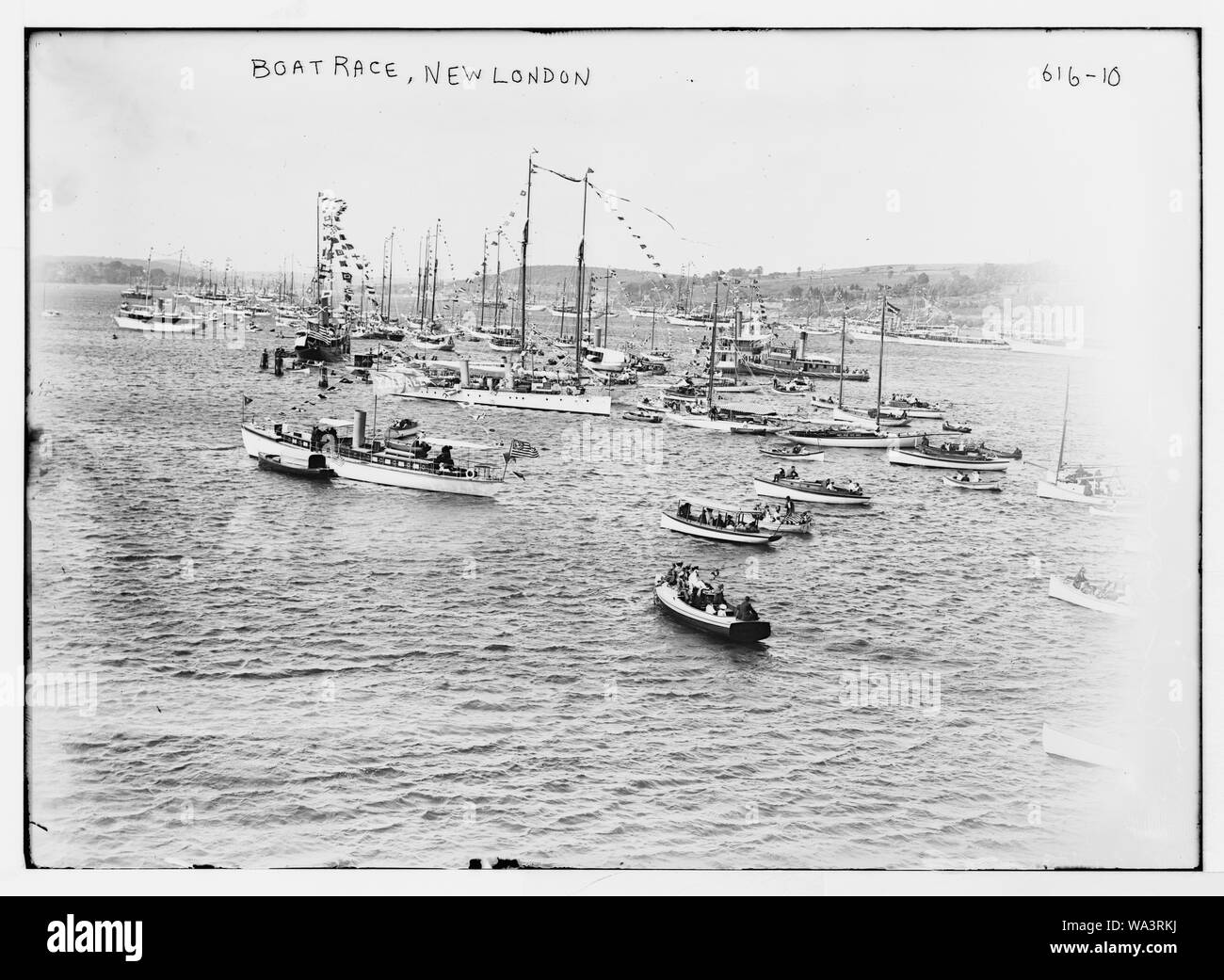 Boat Race, New London Foto Stock