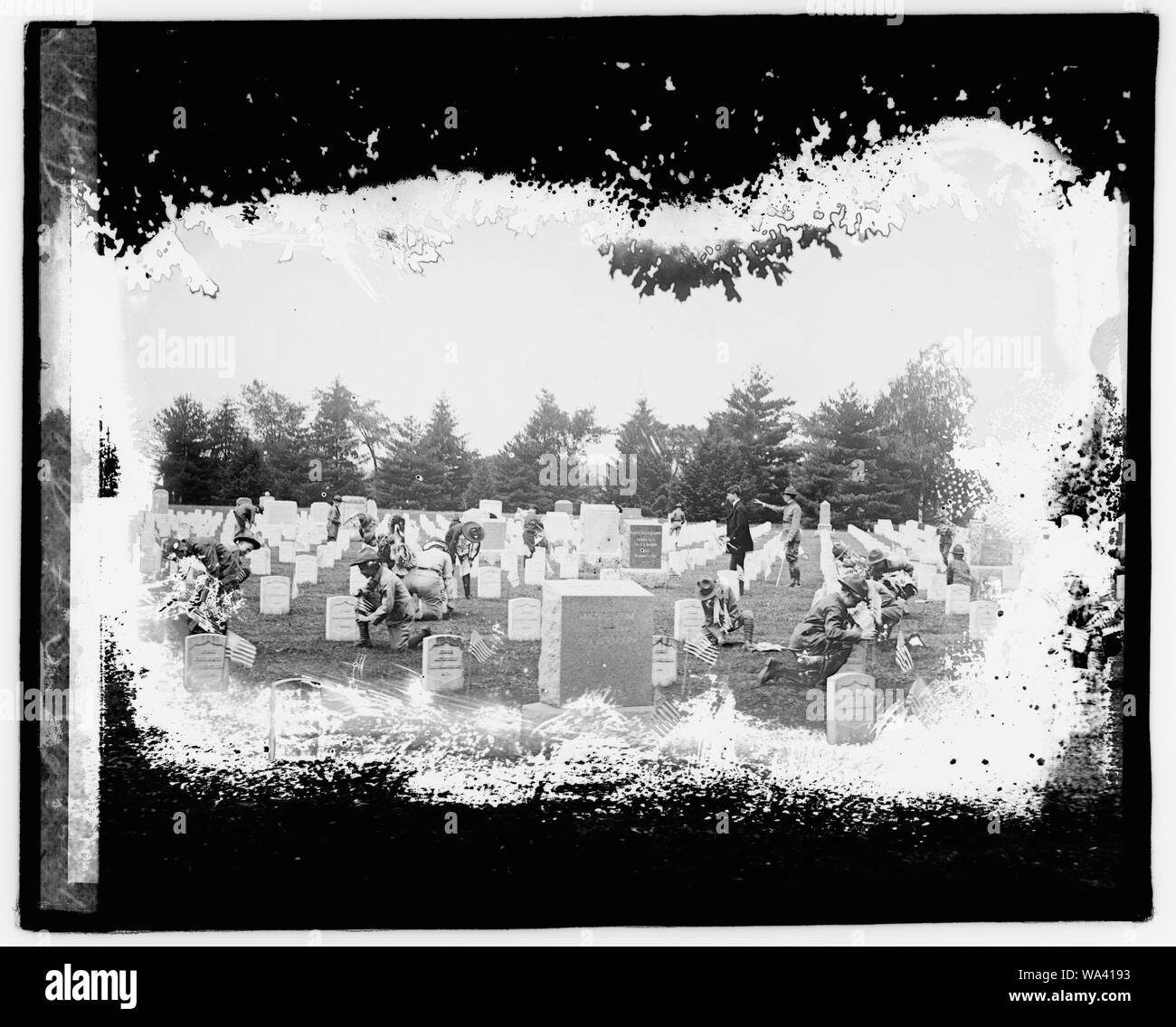 Boy Scout ad Arlington, 5/29/21 Foto Stock