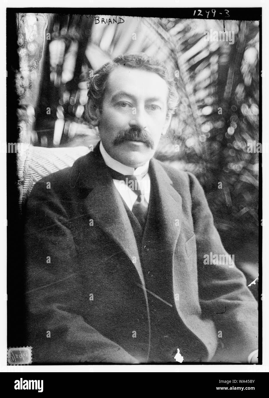 Briand, Aristide (il ministro degli esteri francese) Foto Stock