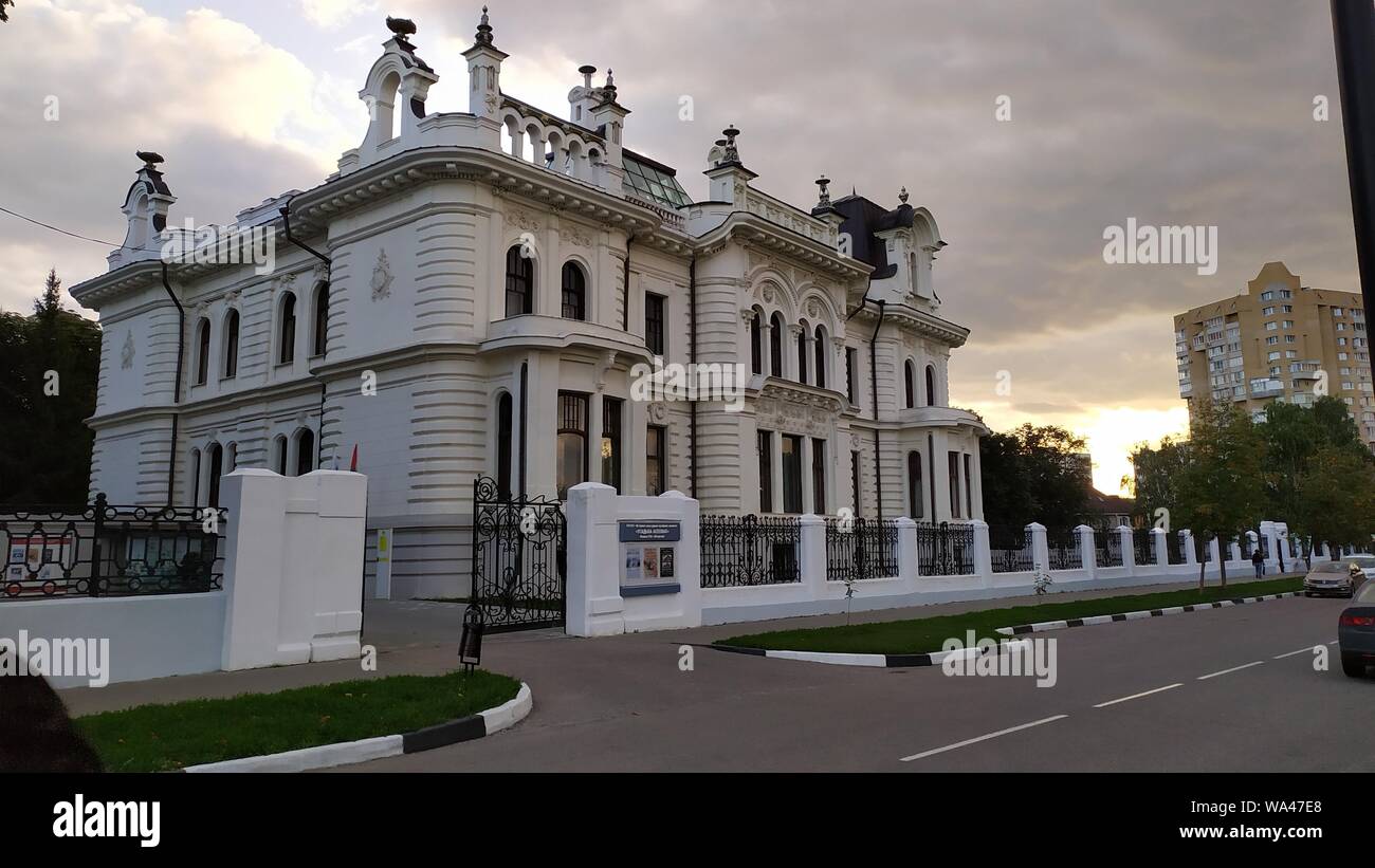 TAMBOV, RUSSIA - agosto 2019 Aseev Manor è un complesso museale Foto Stock