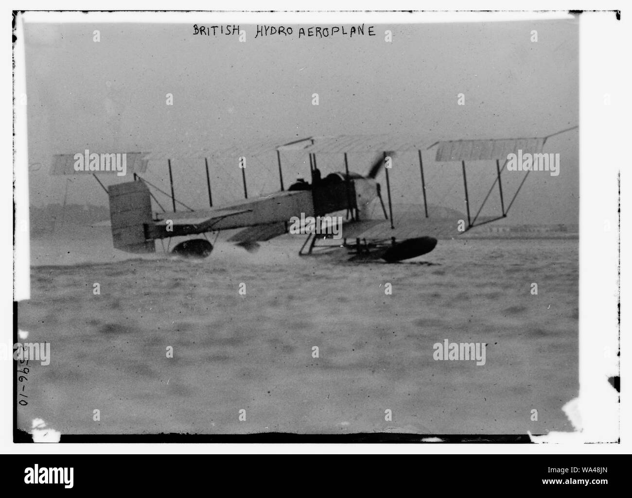British Hydroairplane Foto Stock