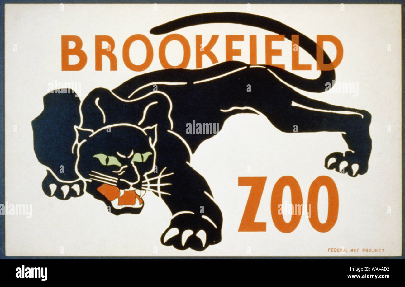 Brookfield Zoo Foto Stock
