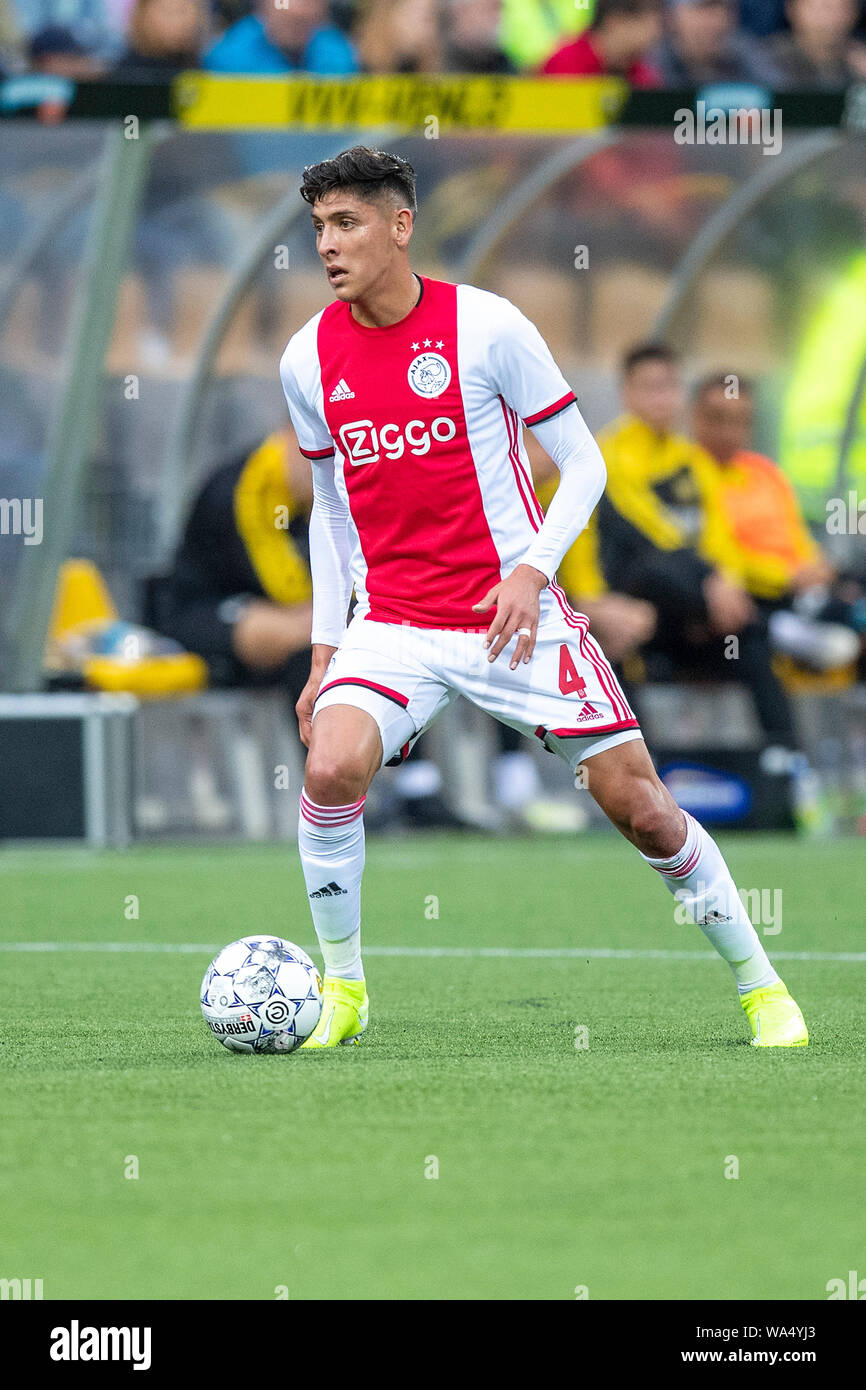 VENLO , 17-08-2019 , Stadium De Koel, olandese Eredivisie, stagione 2019-2020 , lettore Ajax Edson Alvarez durante il match VVV Venlo - Ajax Foto Stock