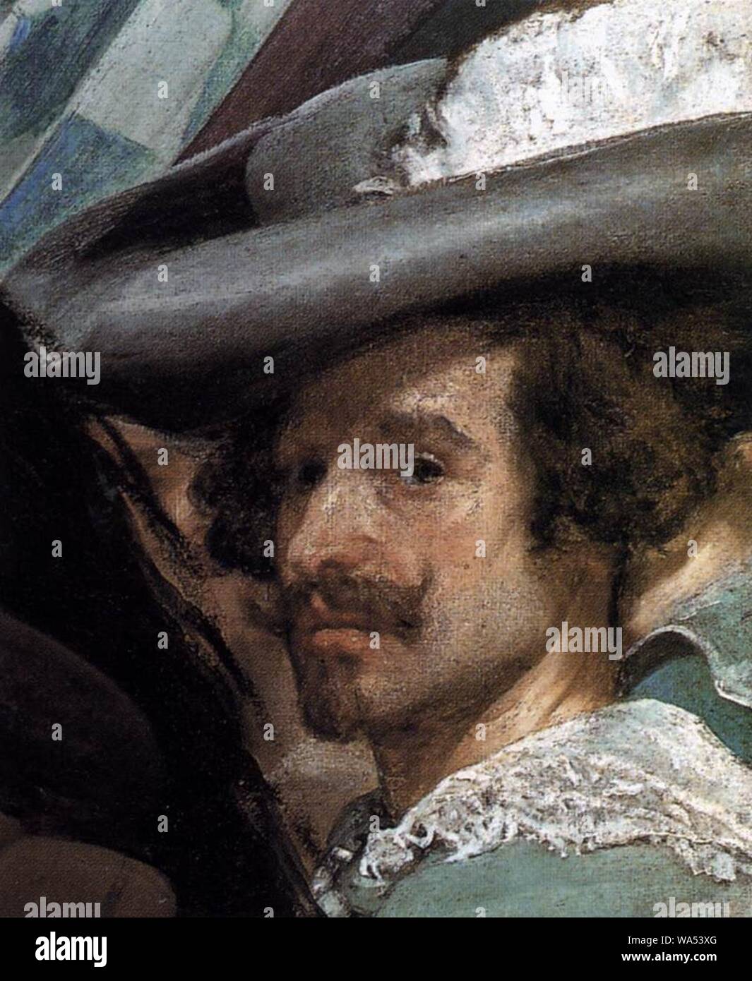 Diego Velázquez - La rinuncia di Breda (dettaglio) Foto Stock