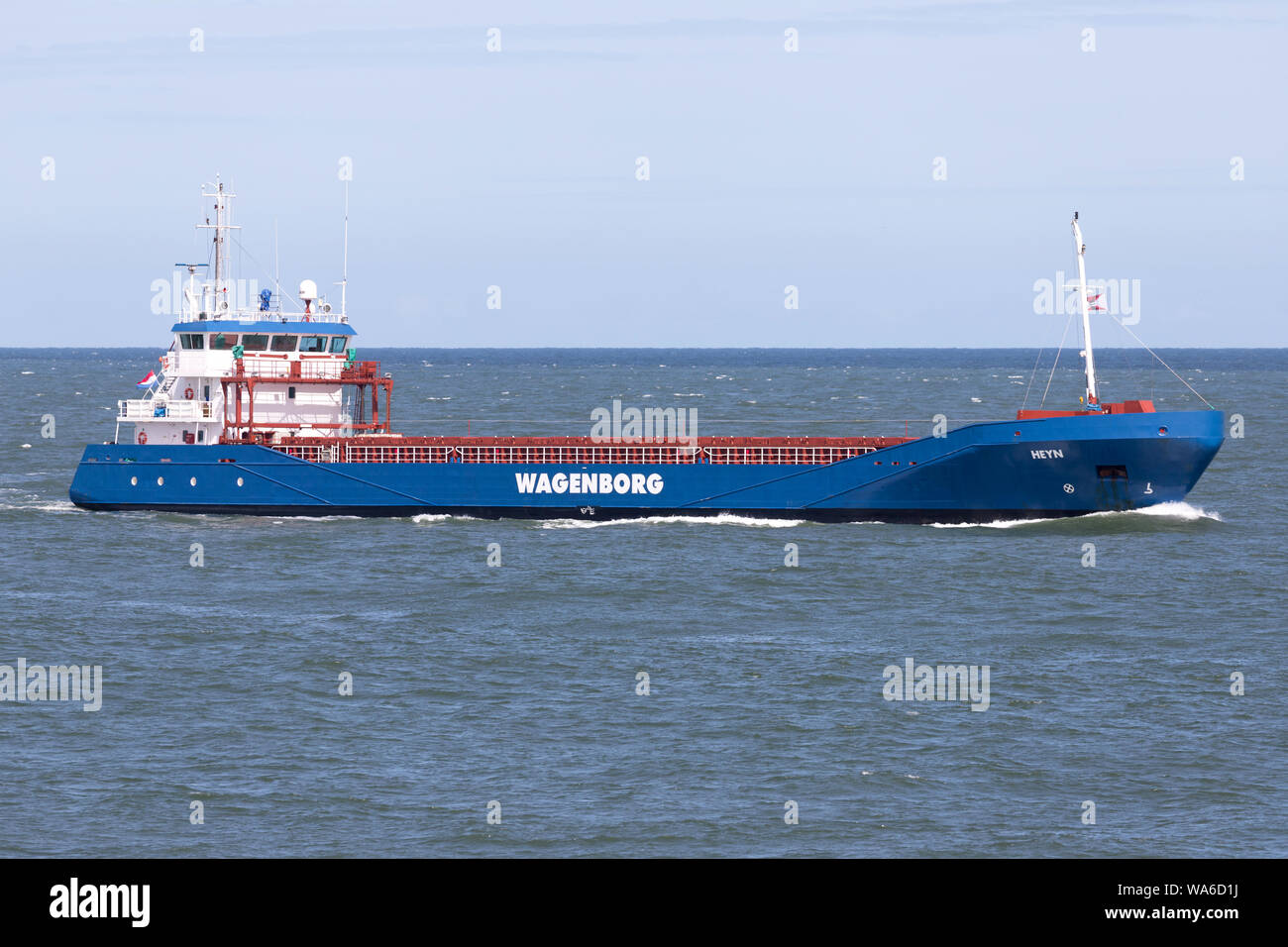 HEYN inbound Rotterdam. Fondata nel 1898, Royal Wagenborg è un sistema internazionale di logistica marittima conglomerato. Foto Stock