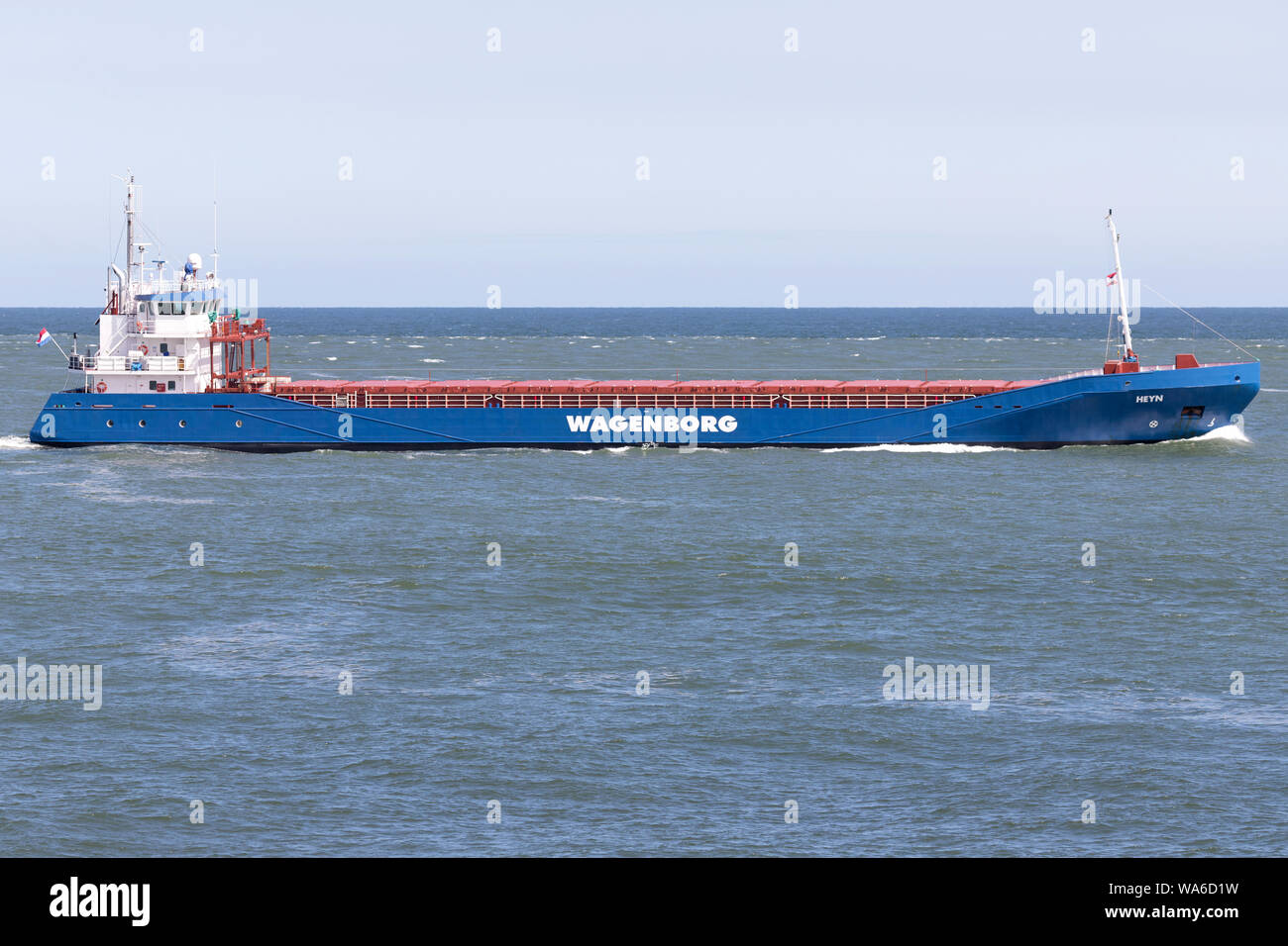 HEYN inbound Rotterdam. Fondata nel 1898, Royal Wagenborg è un sistema internazionale di logistica marittima conglomerato. Foto Stock