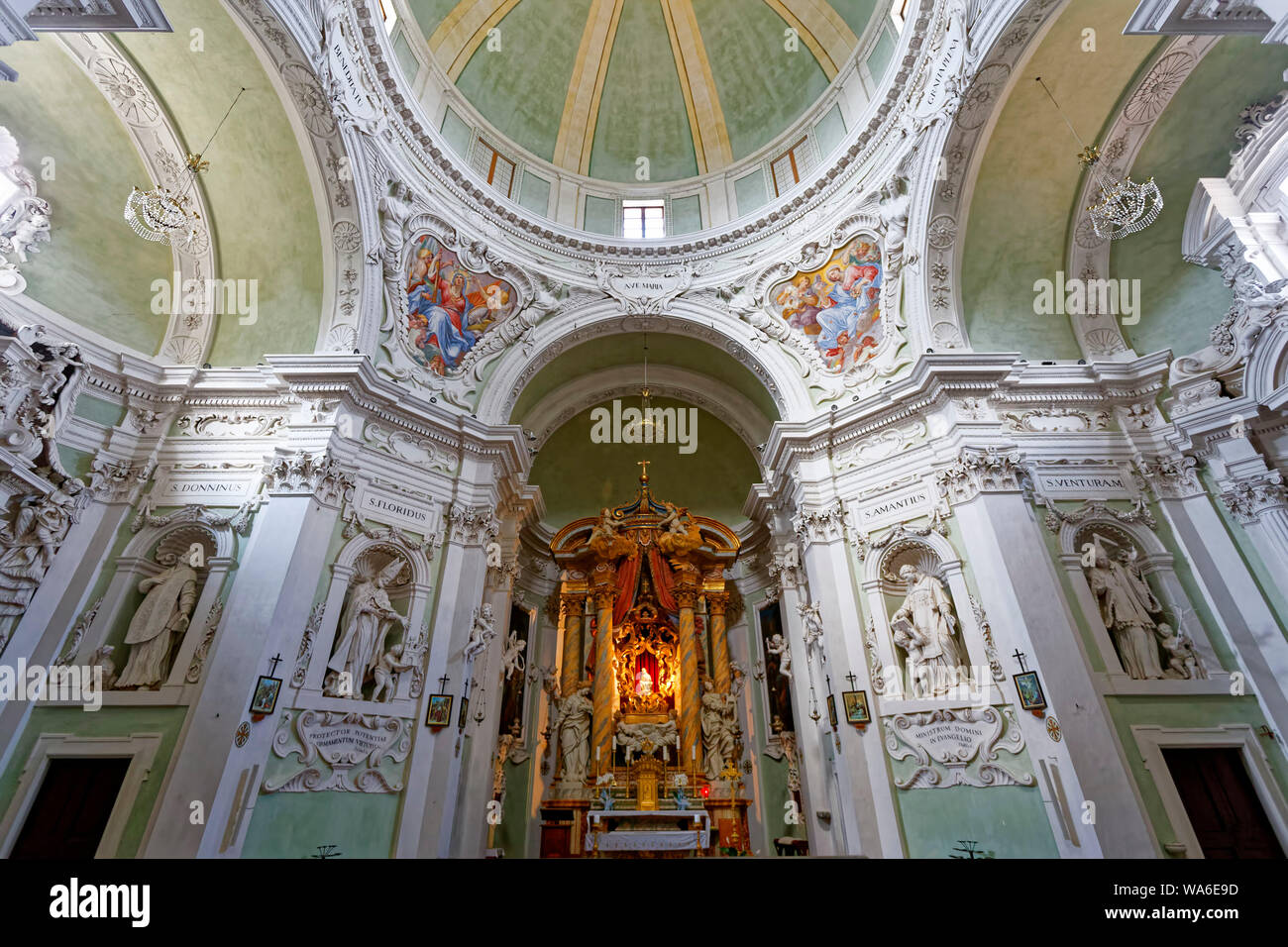 Santuario della Madonna di Belvedere (Santuario della Madonna del Belvedere), Città di Castello in Umbria, Italia Foto Stock