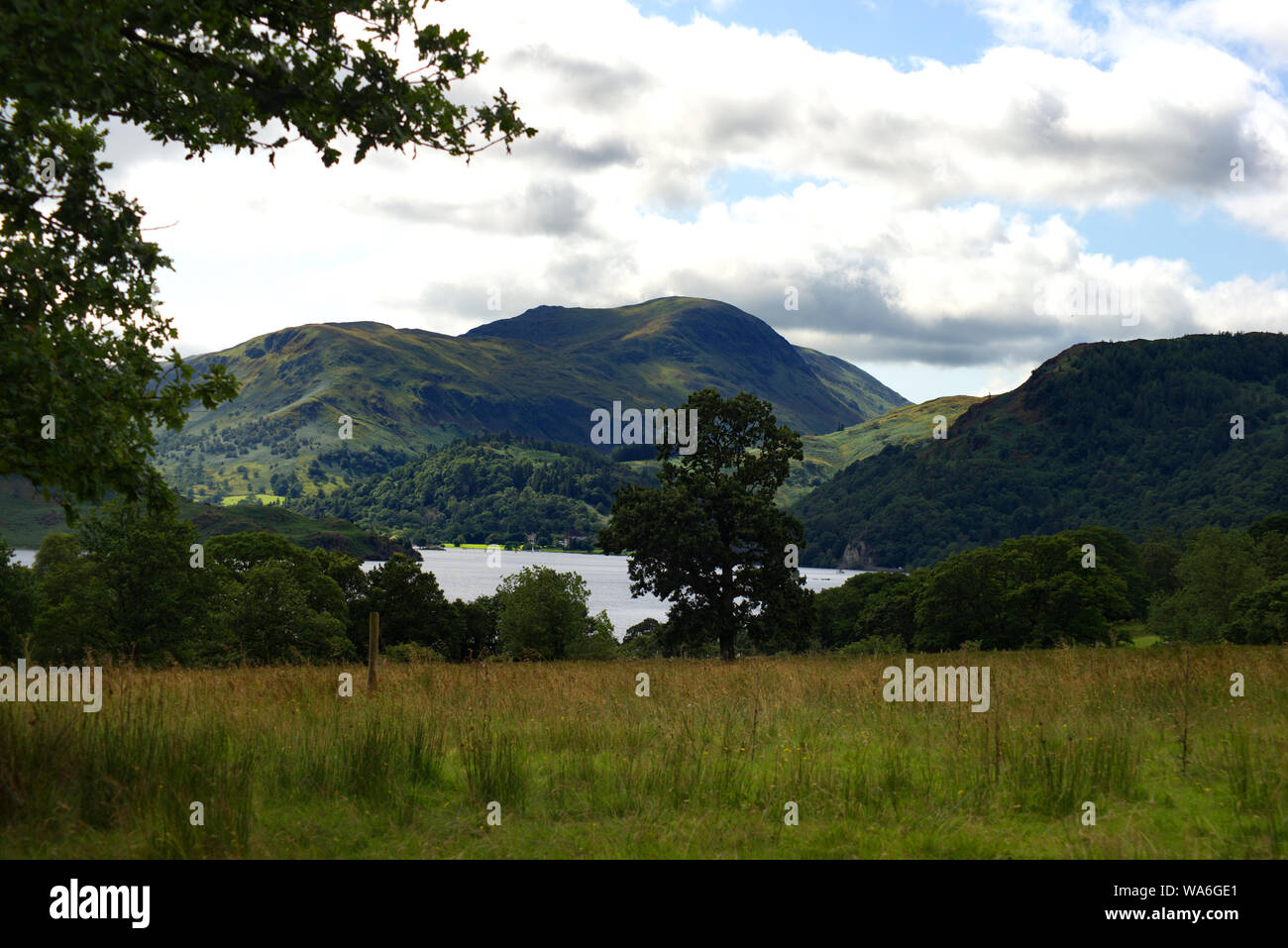 Aira Force e dintorni dei laghi Foto Stock
