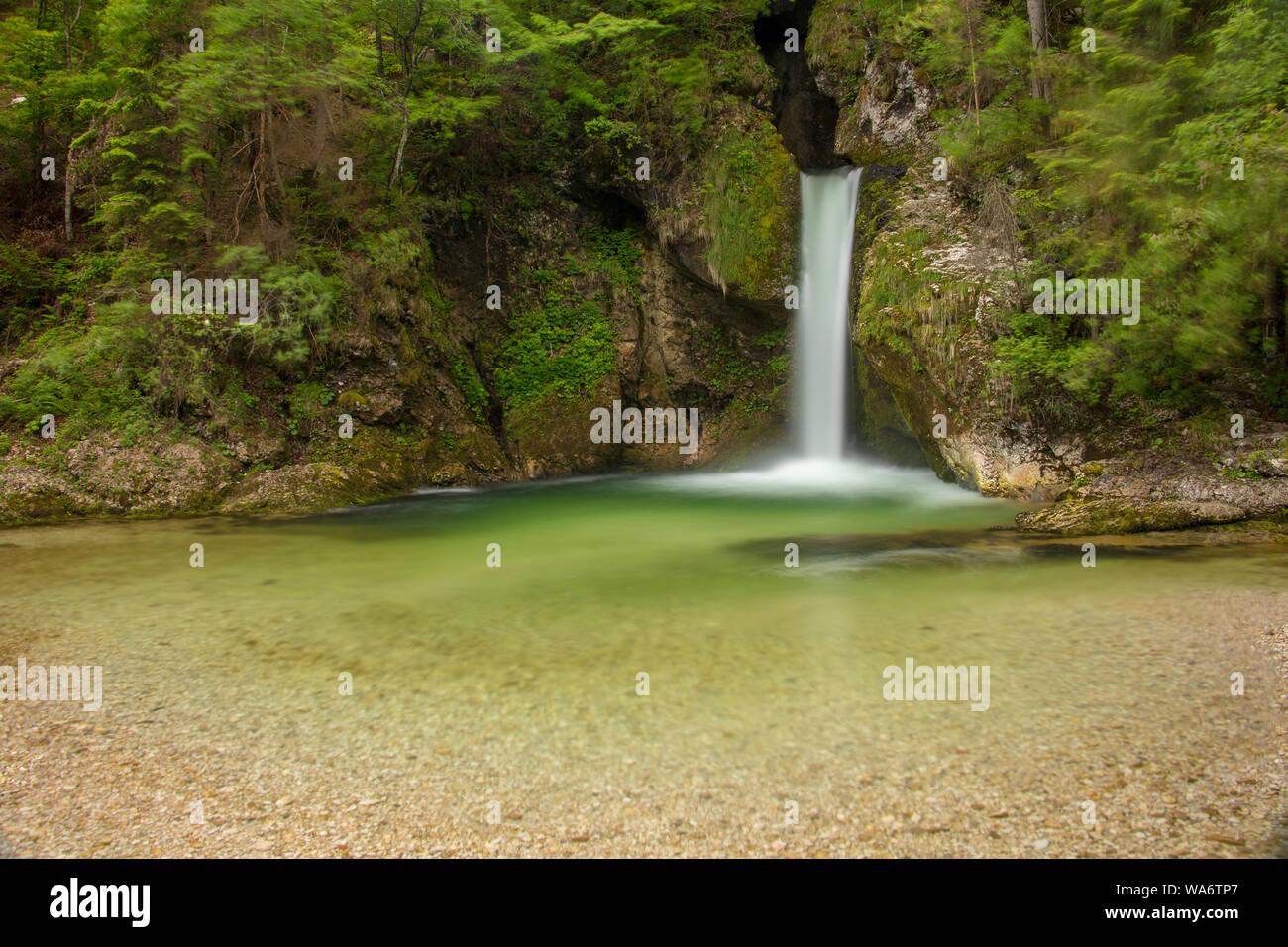 Cascata Grmečica in tutte le sue bellezze Foto Stock
