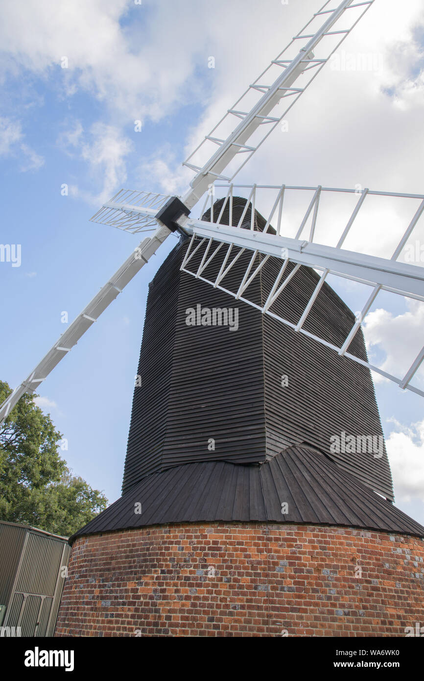 Reigate heath mulino a vento a reigate heath gold club surrey Foto Stock