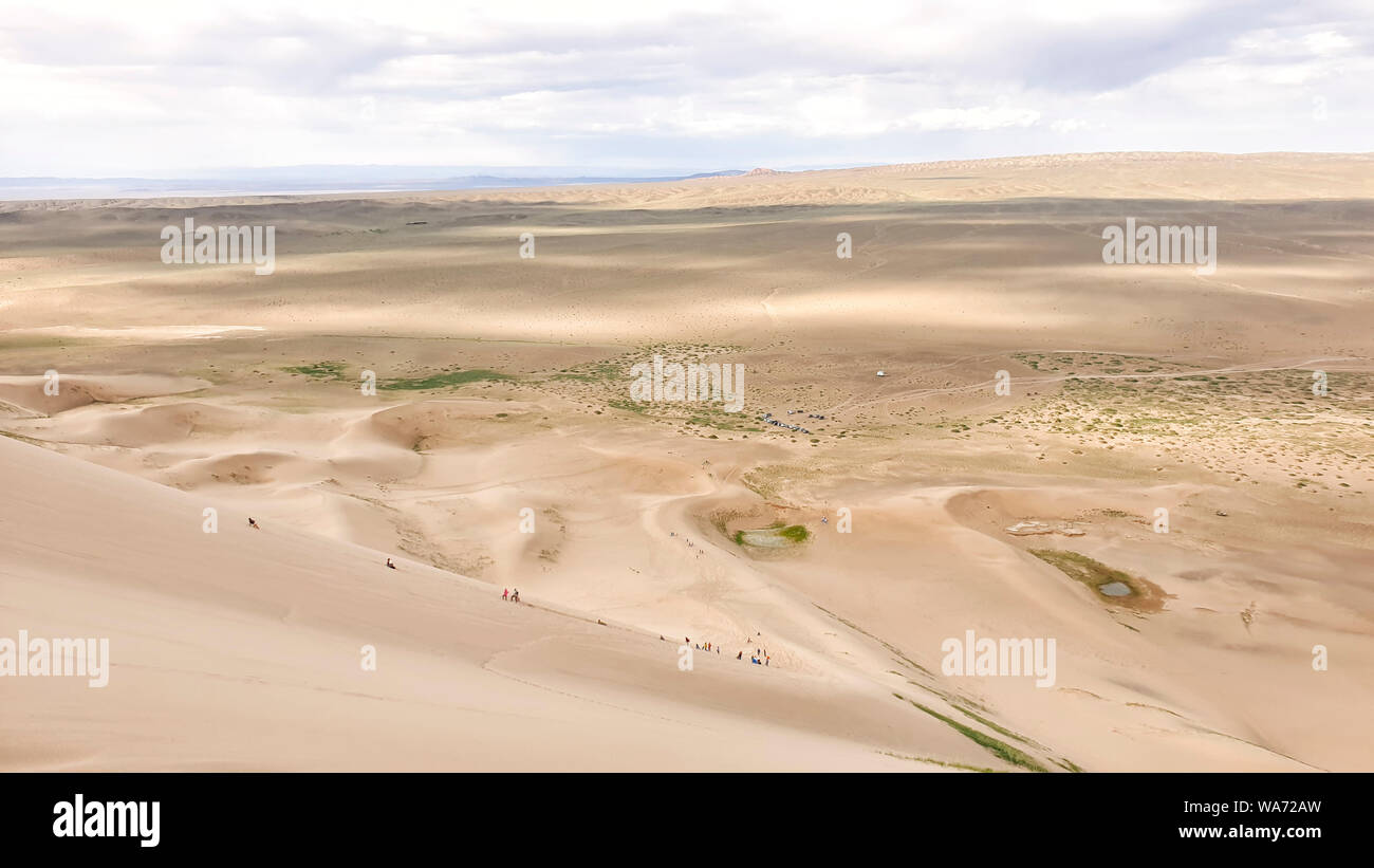 Khongor Duna di Sabbia - Deserto dei Gobi, Mongolia Foto Stock