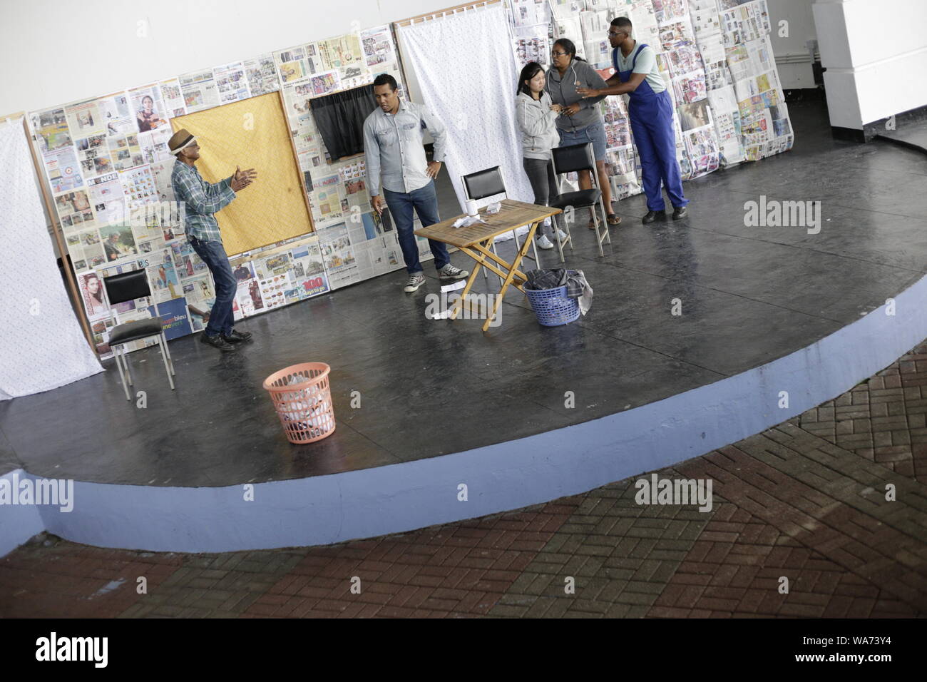 Théâtre – souffle Vers un nouveau Foto Stock