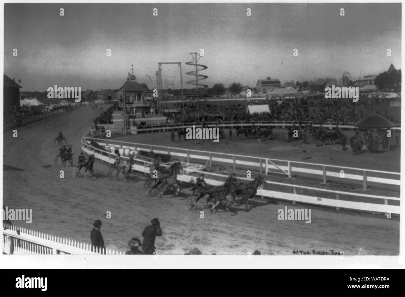 Al primo giro Foto Stock