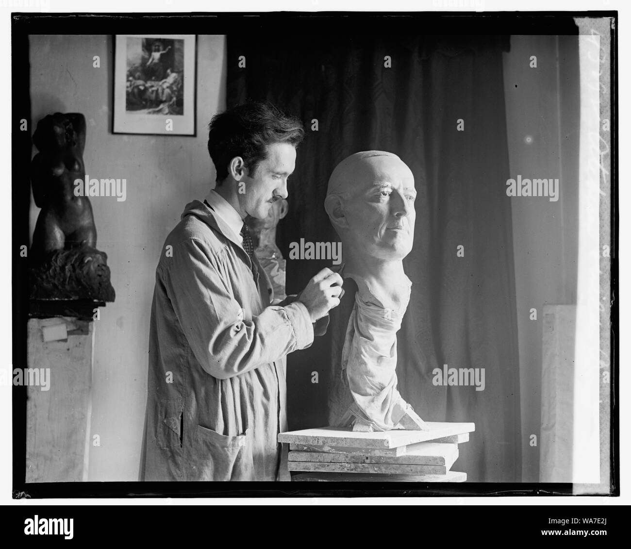 Atcheson & Wilson busto Foto Stock