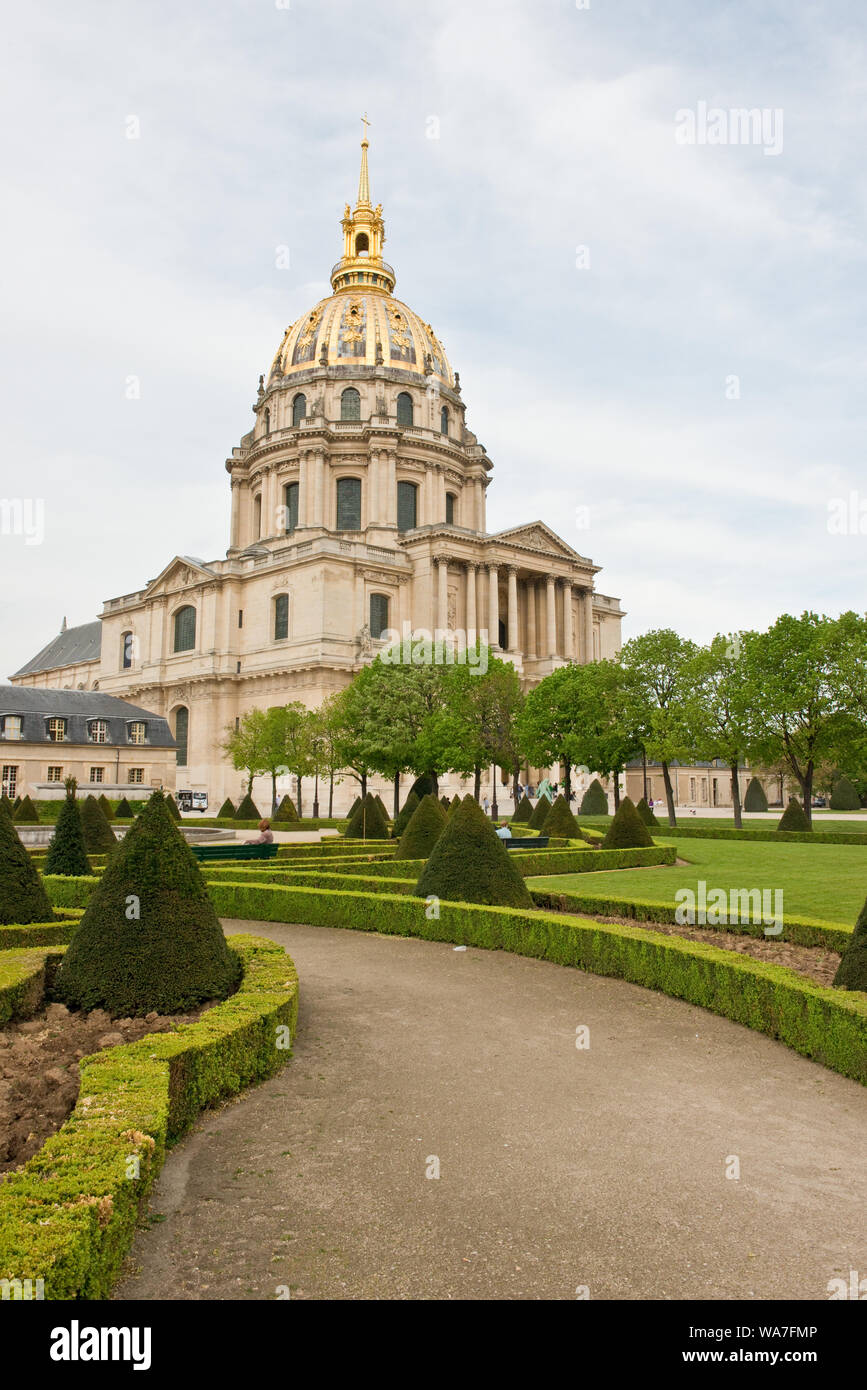 Chiesa Dome (Cupola des Invalides). Parigi, Francia Foto Stock