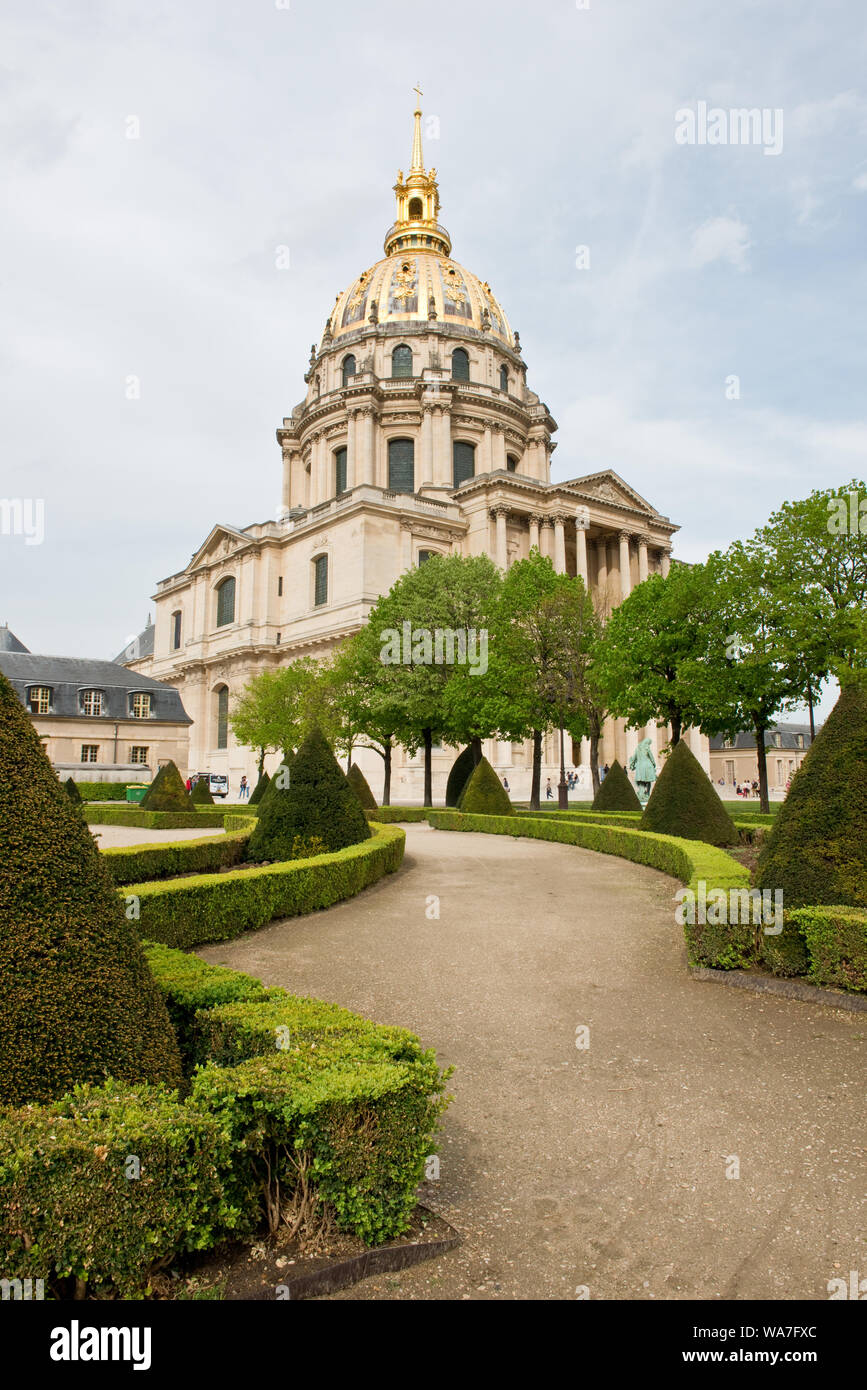 Chiesa Dome (Cupola des Invalides). Parigi, Francia Foto Stock