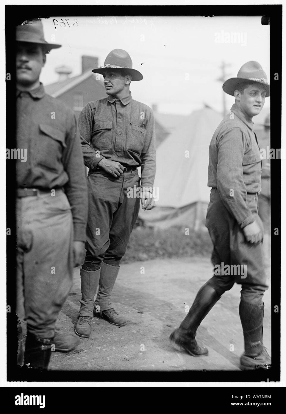 BAILEY, Giuseppe, a Fort MYER TRAINING CAMP Foto Stock