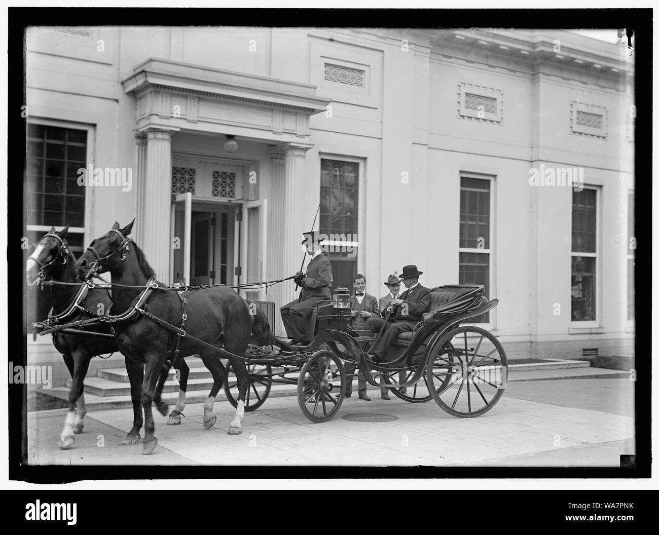 BURLESON, ALBERT SIDNEY. REP. Dal TEXAS, 1899-1913; POSTMASTER GENERALE, 1913-1921. Nel carrello Foto Stock