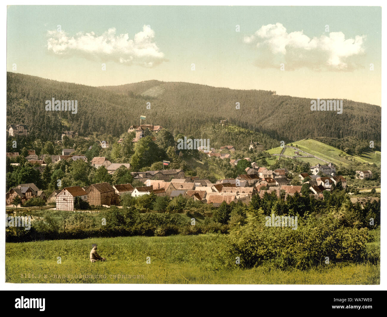 Bad Elgersburg, Turingia, Germania Foto Stock