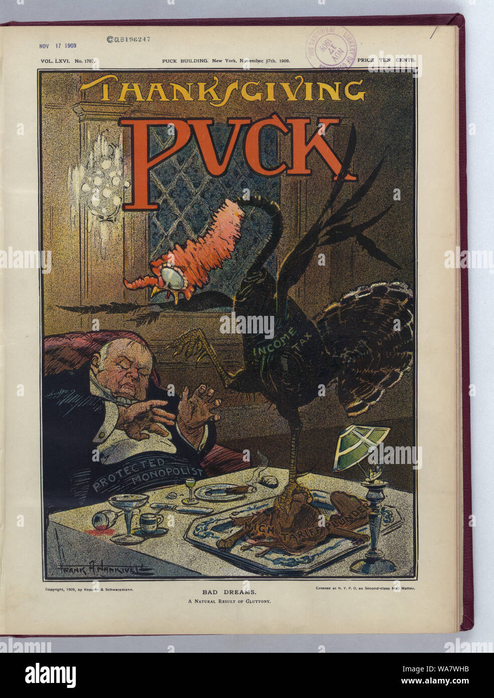 Cattivi sogni / Frank A. Nankivell. Foto Stock