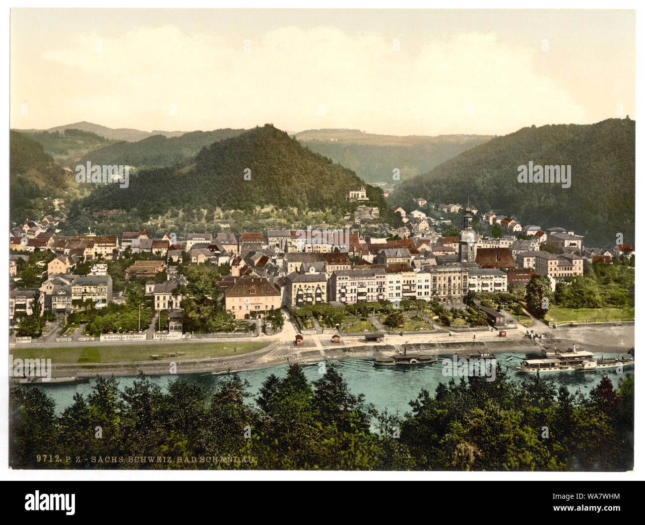 Bad Schandau, Bassa Sassonia, Germania Foto Stock