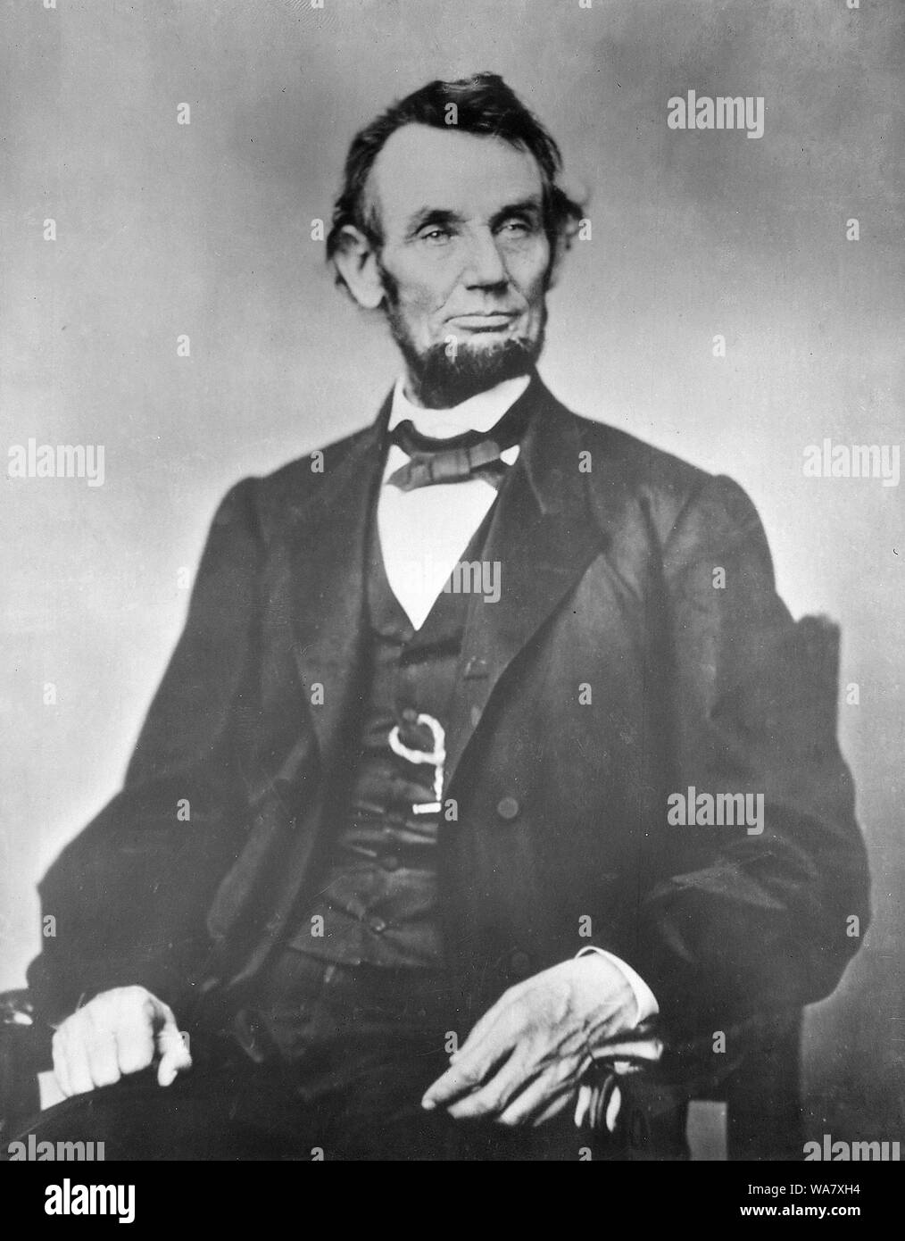 Abraham Lincoln, sedicesimo presidente degli Stati Uniti d'America Abraham Lincoln, Presidente Abraham Lincoln Foto Stock