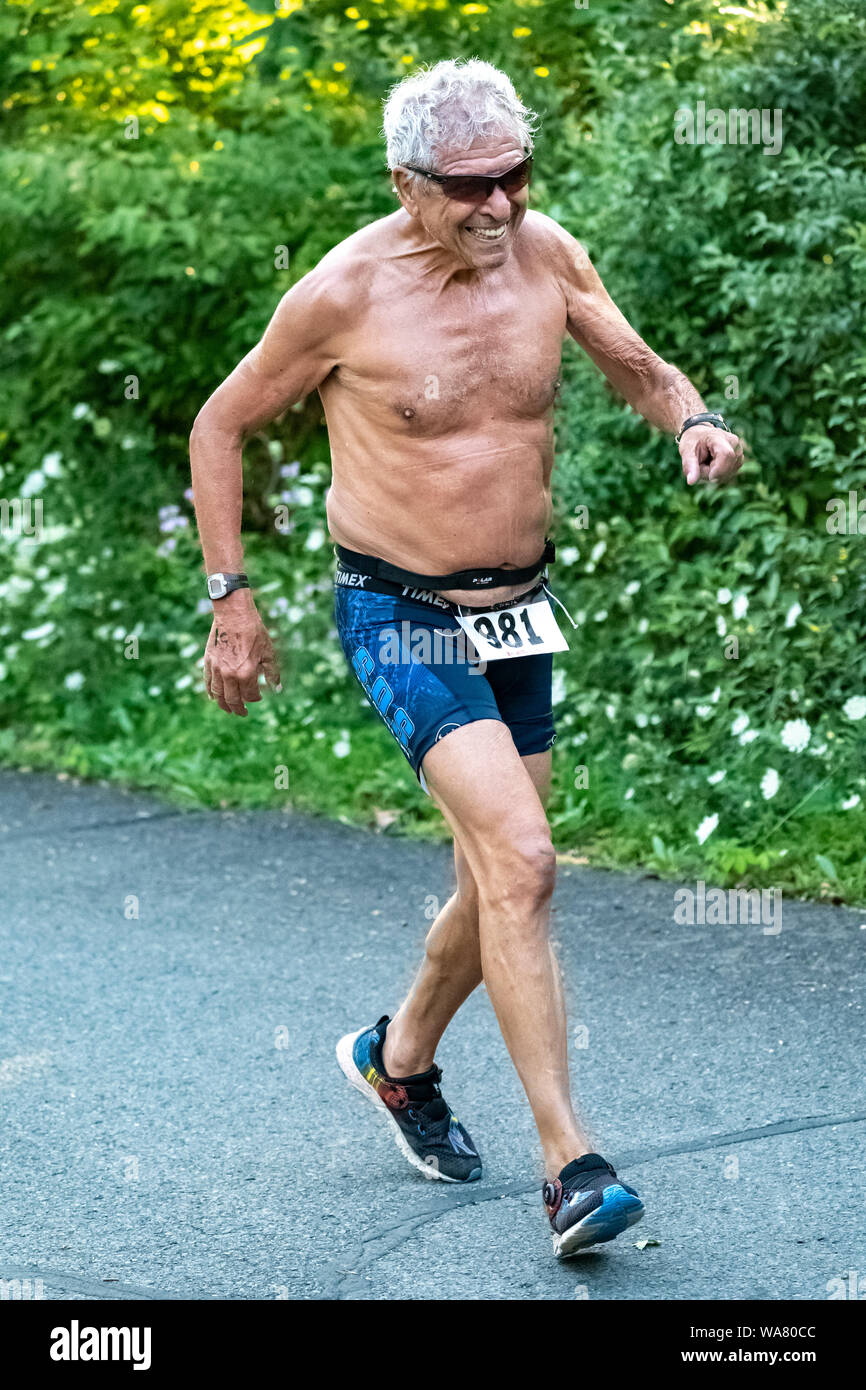 Triathlon HVTC serie estate 2019 #3 Foto Stock