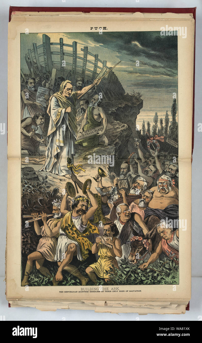 Costruire l'arca / Gillam. Foto Stock