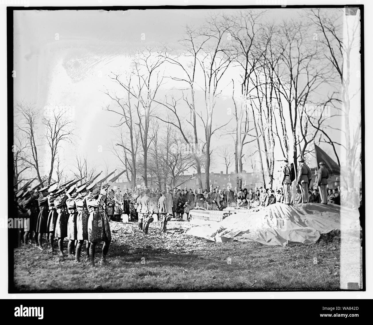 La sepoltura in Arlington, 12/5/29 Foto Stock
