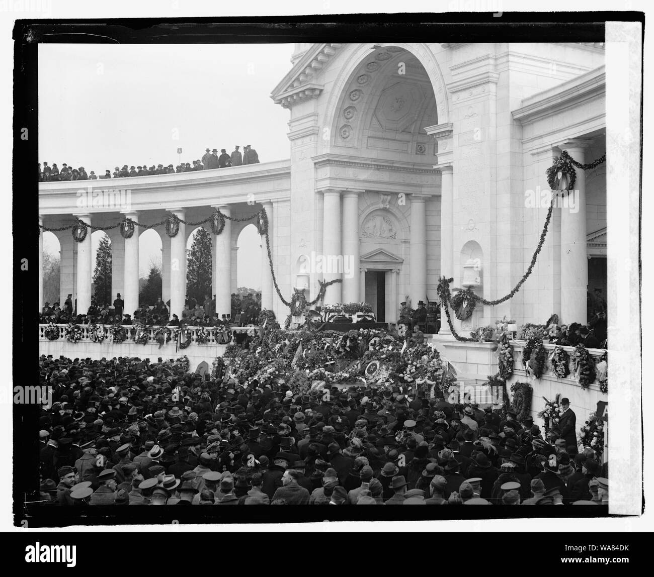 La sepoltura di un soldato sconosciuto Foto Stock