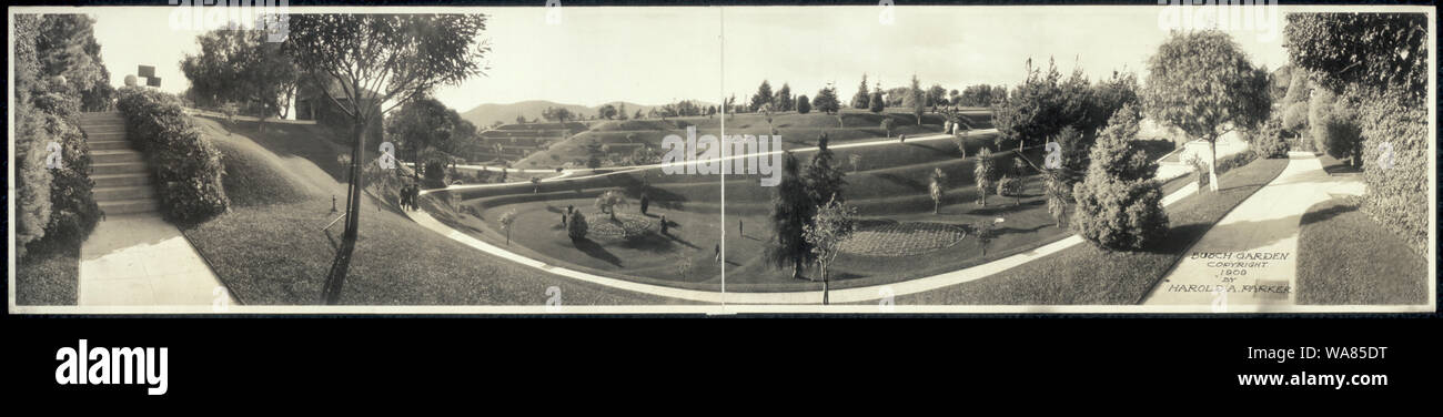 Busch Garden Foto Stock